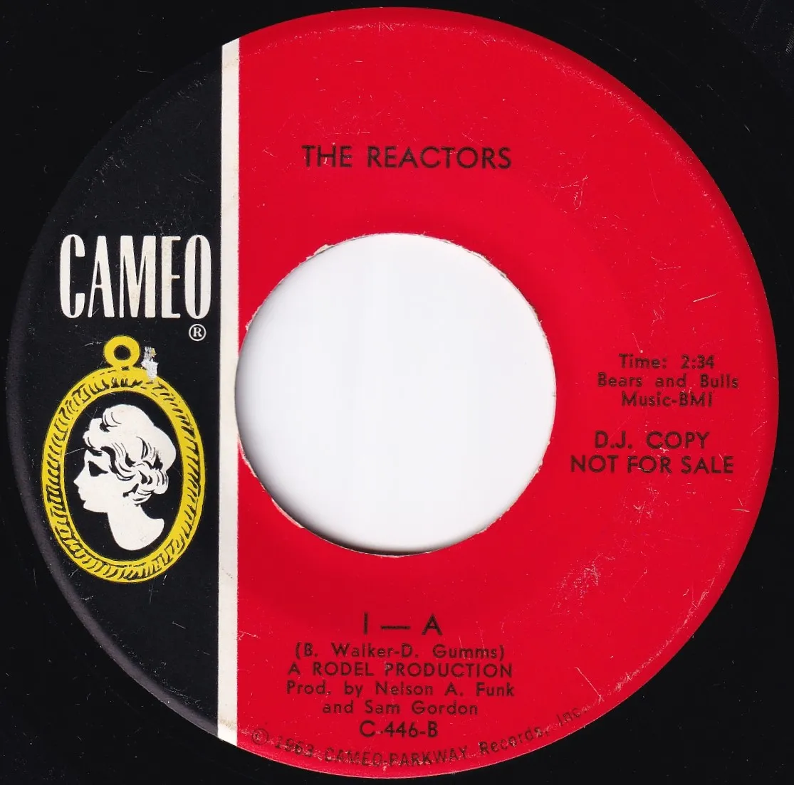 1-A – The Reactors (A-side label)