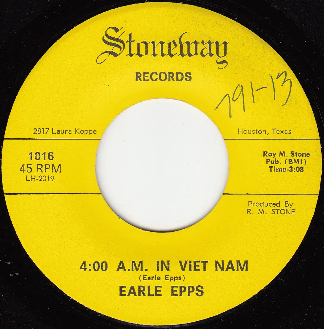 4.00 A.M. in Viet Nam – Earl Epps (A-side label)