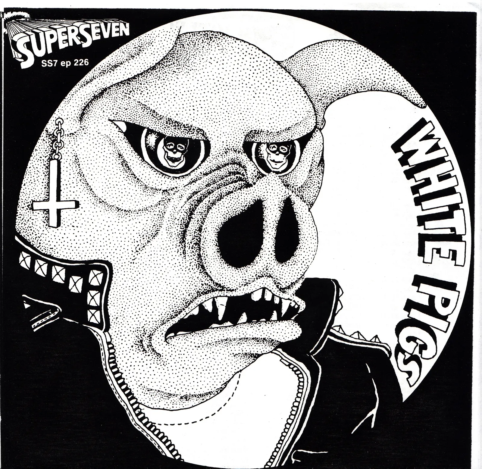 A.P.O.W. – White Pigs (Picture sleeve (front))