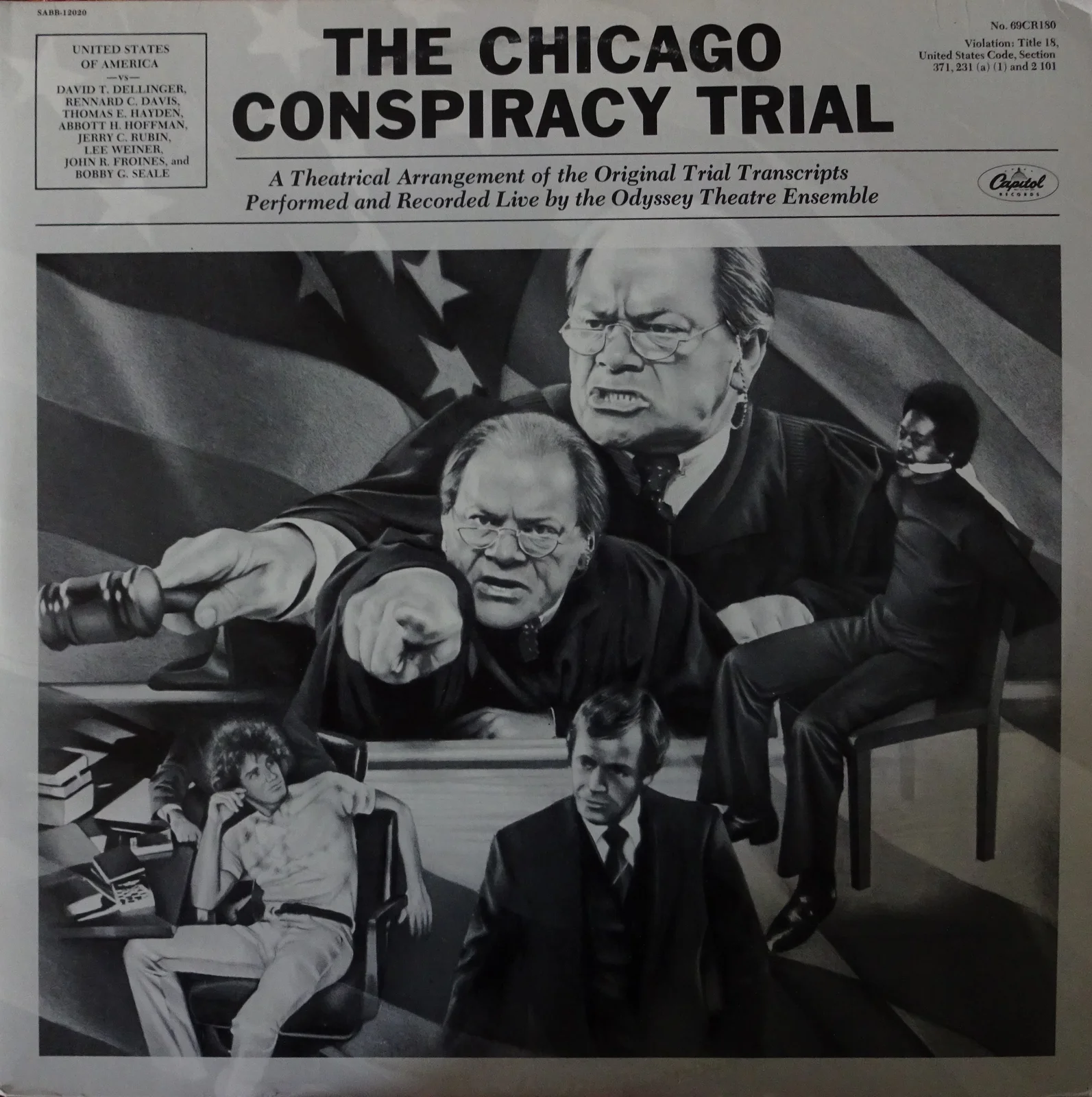 Act One, Part One – The Odyssey Theatre Ensemble (Sleeve (front))
