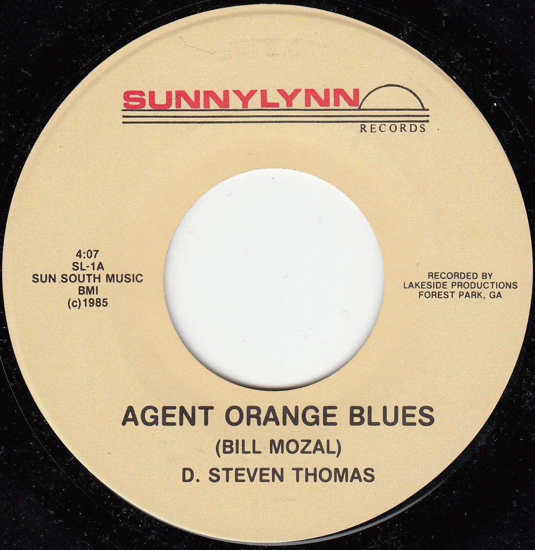 Agent Orange Blues – D. Stevens Thomas (A-side label)