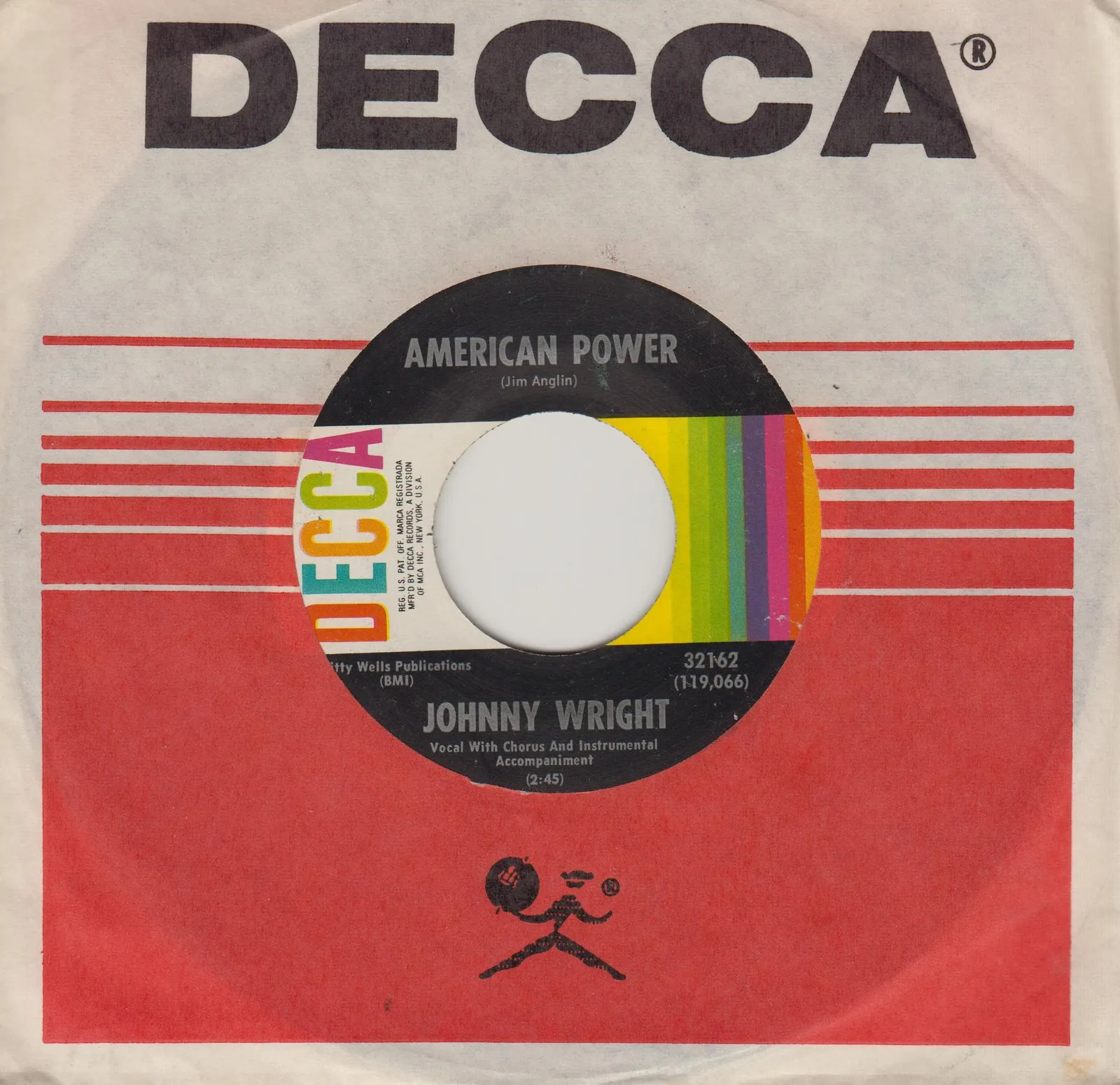American Power – Johnny Wright (Label (alternate scan))