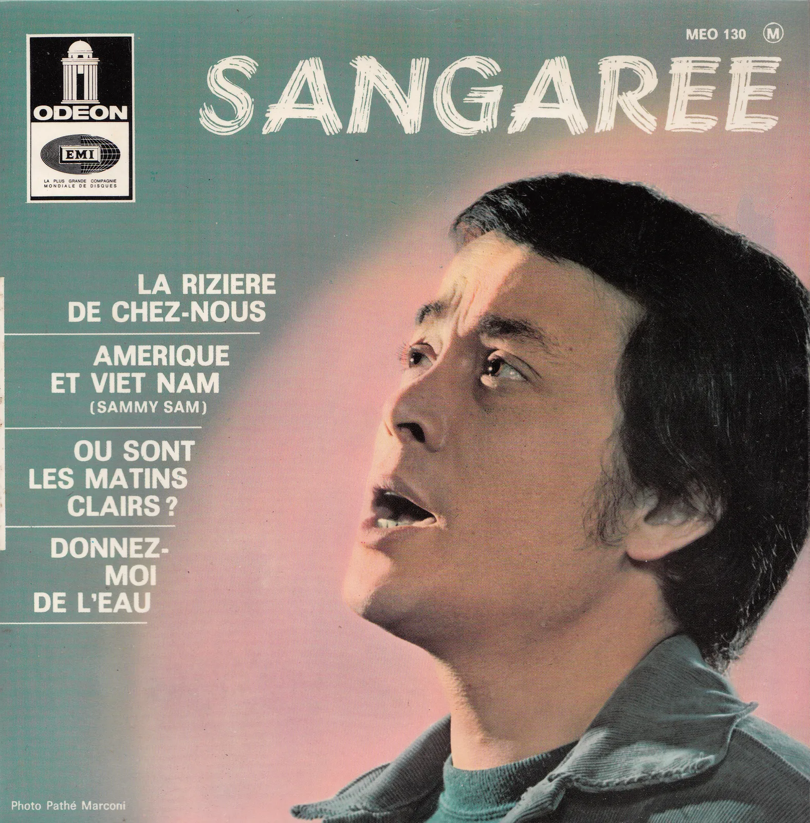 Amerique et Viet-Nam (Sammy Sam) – Sangaree (Picture sleeve (front))