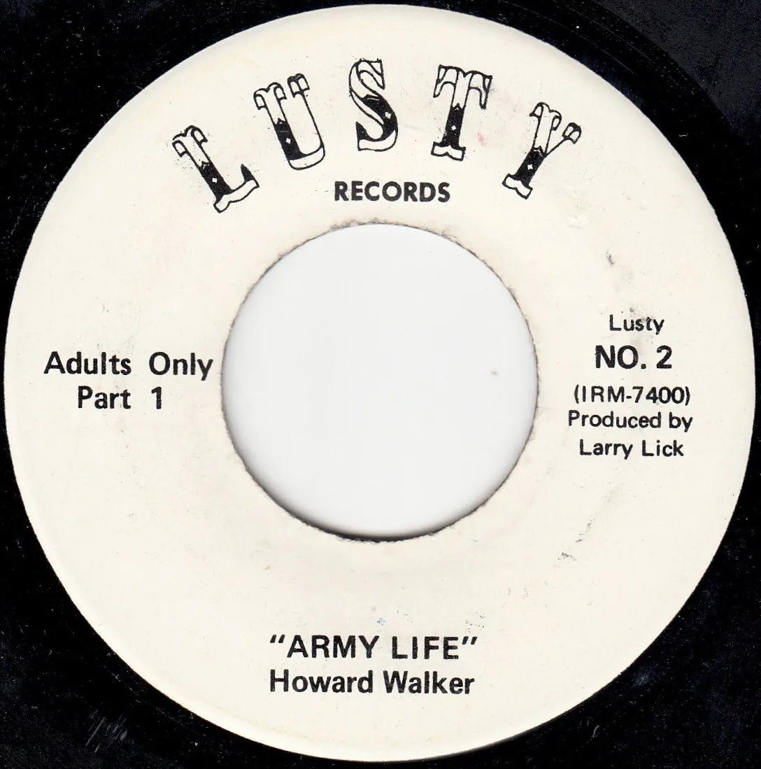 Army Life (Part 1) – Howard Walker (A-side label)