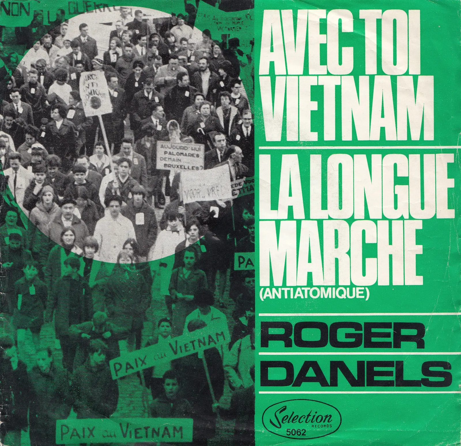 Avec Toi, Vietnam – Roger Danels (Picture sleeve (front))