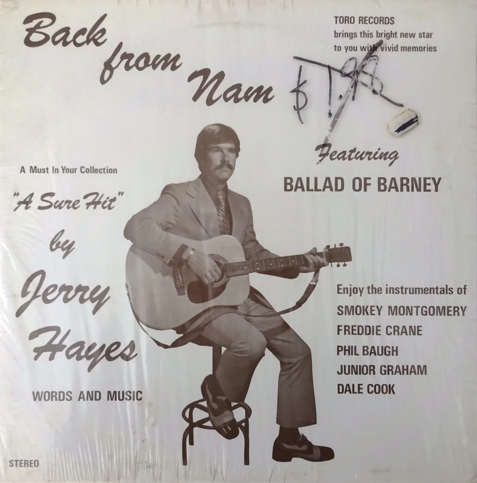 Ballad of Barney – Jerry Hayes (Sleeve (front))