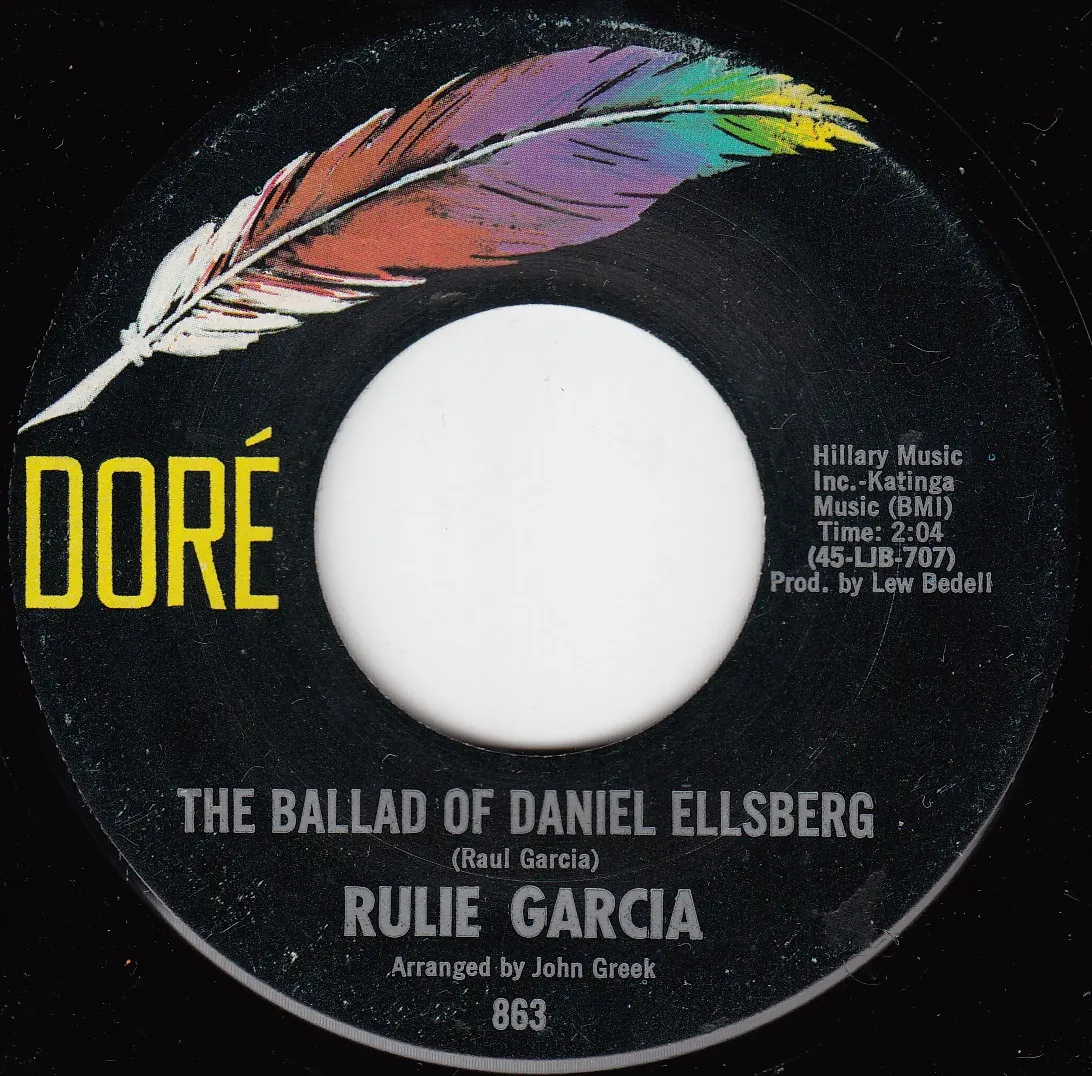 Ballad of Daniel Ellsberg – Rulie Garcia (A-side label)
