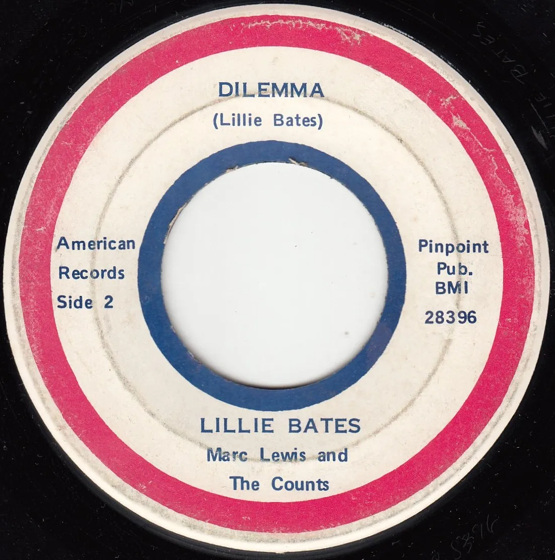 Dilemma – Lillie Bates (A-side label)
