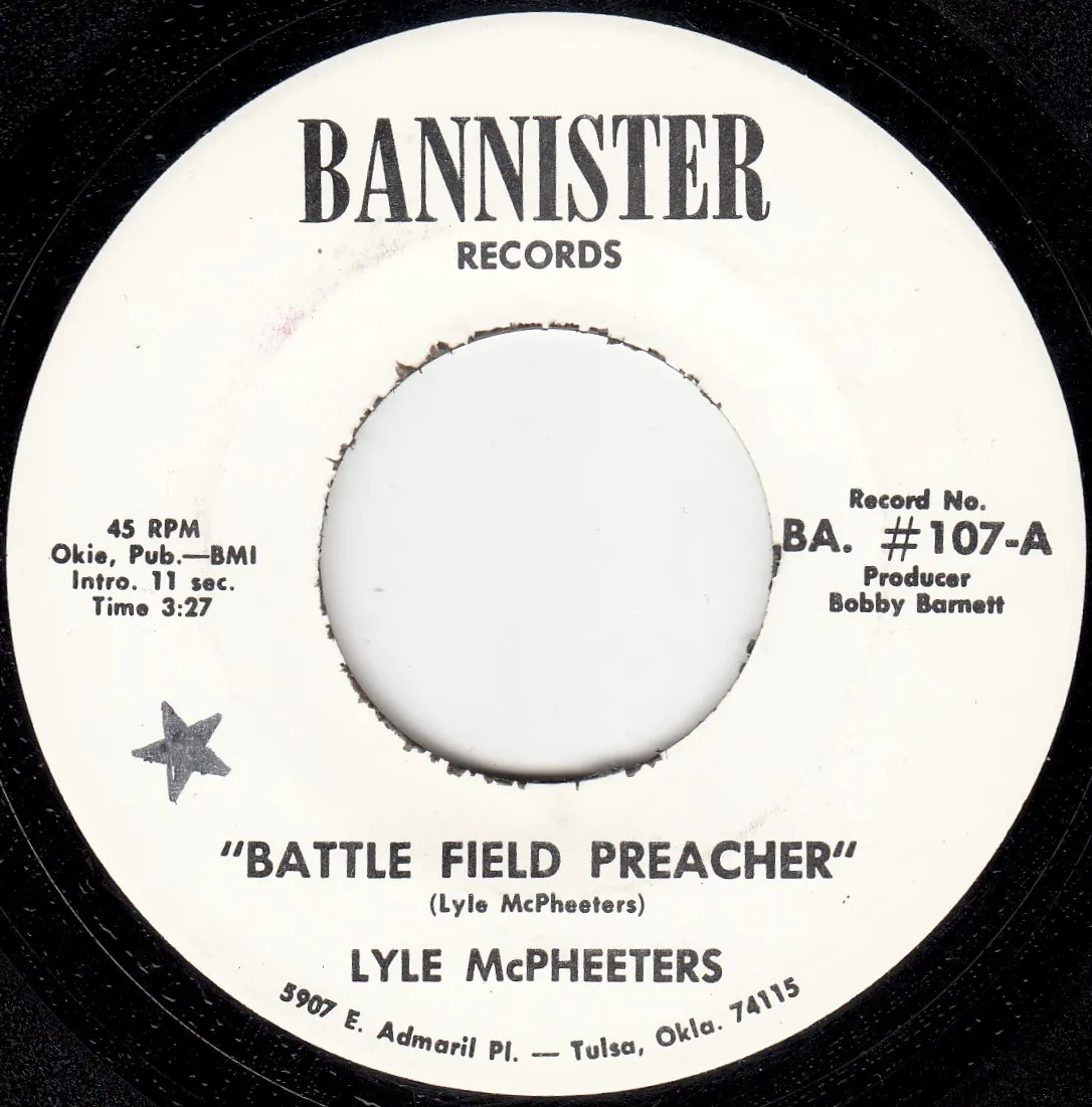 Battle Field Preacher – Lyle McPheeters (A-side label)