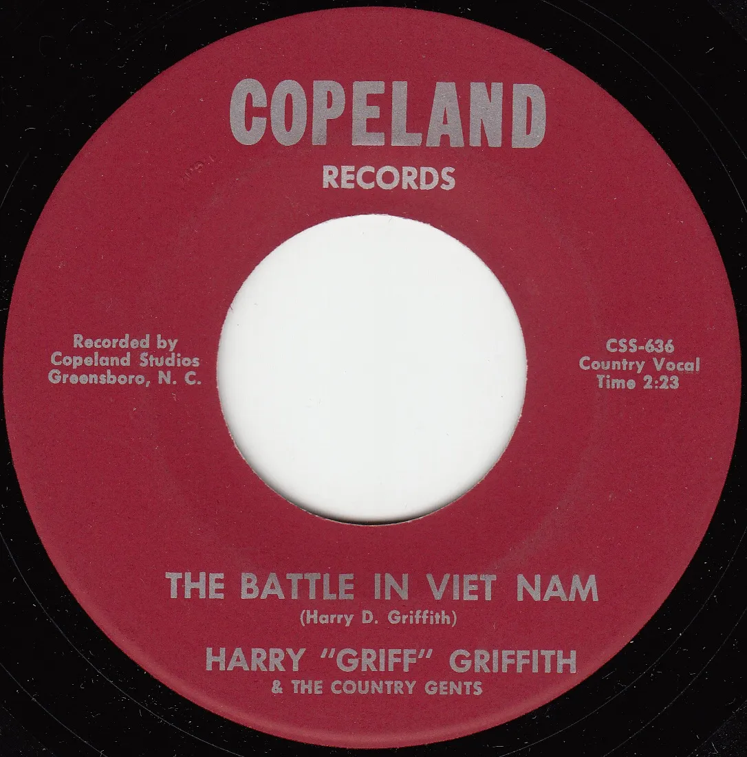 Battle in Viet Nam – Harry "Griff" Griffith (A-side label)