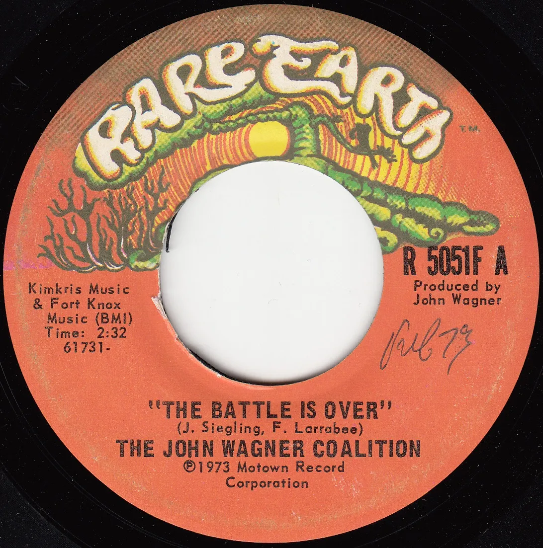Battle Is Over – The John Wagner Coalition (A-side label)