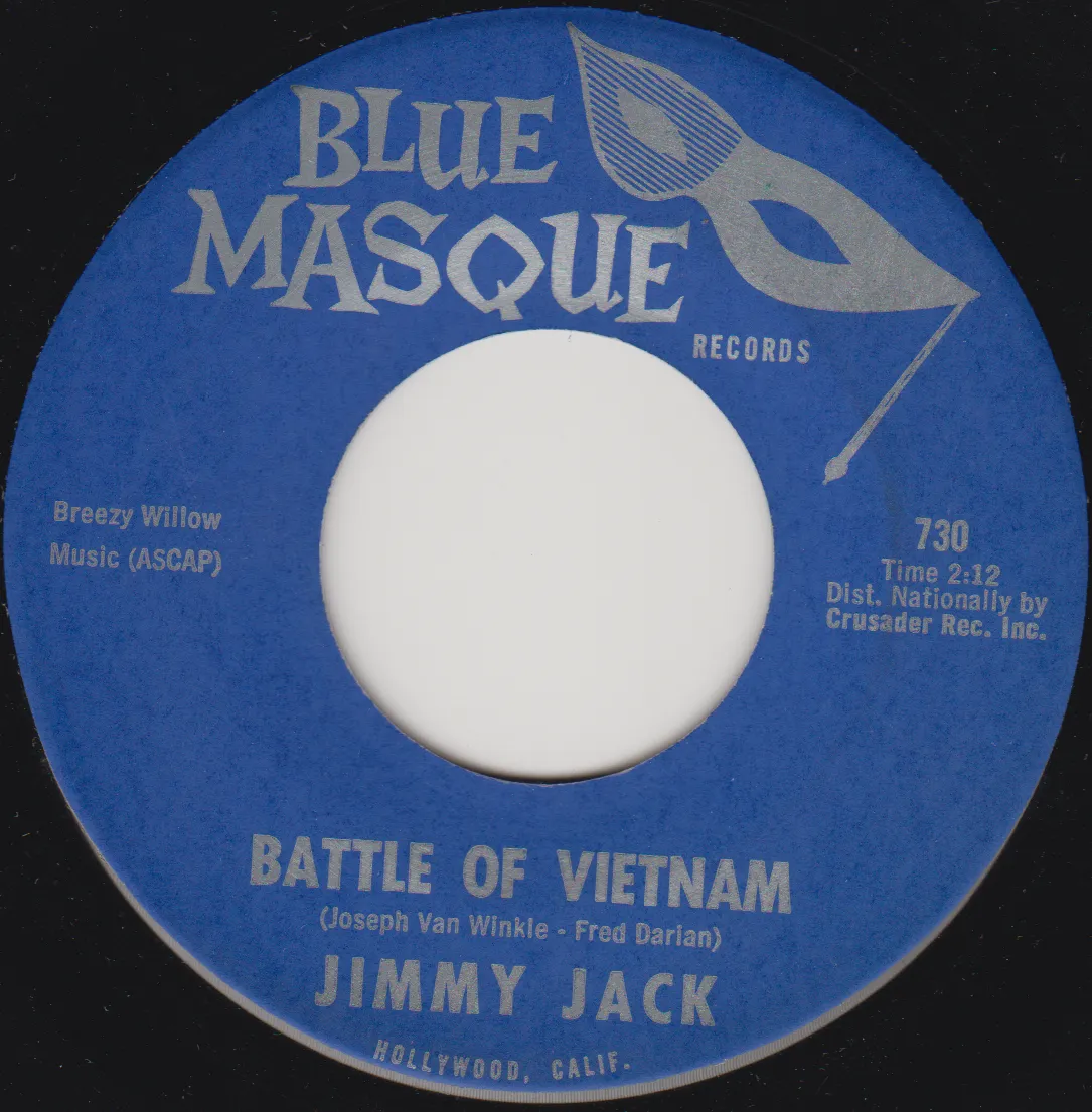 Battle of Vietnam – Jimmy Jack (A-side label)
