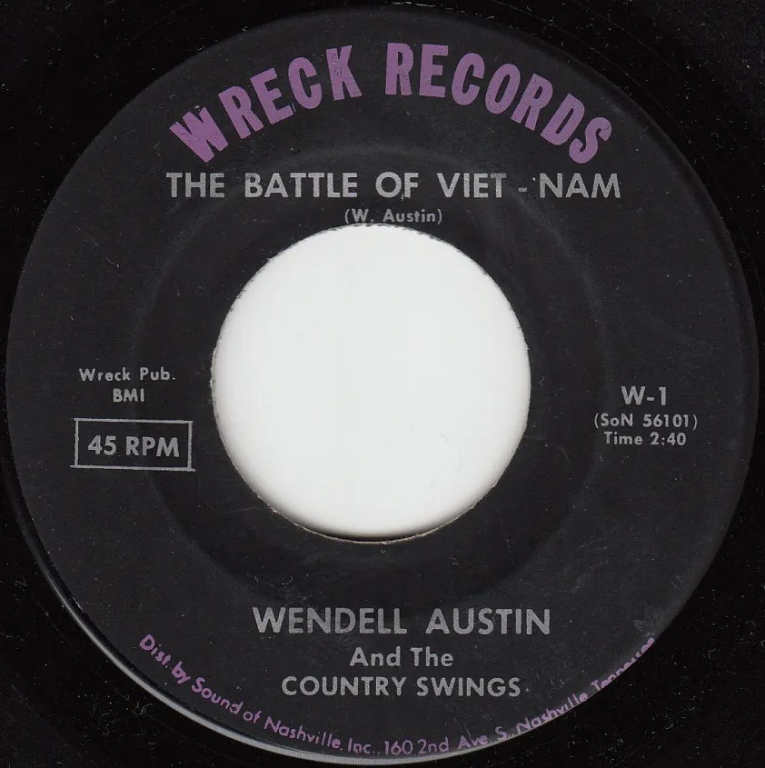 Battle of Viet-Nam – Wendell Austin (A-side label)