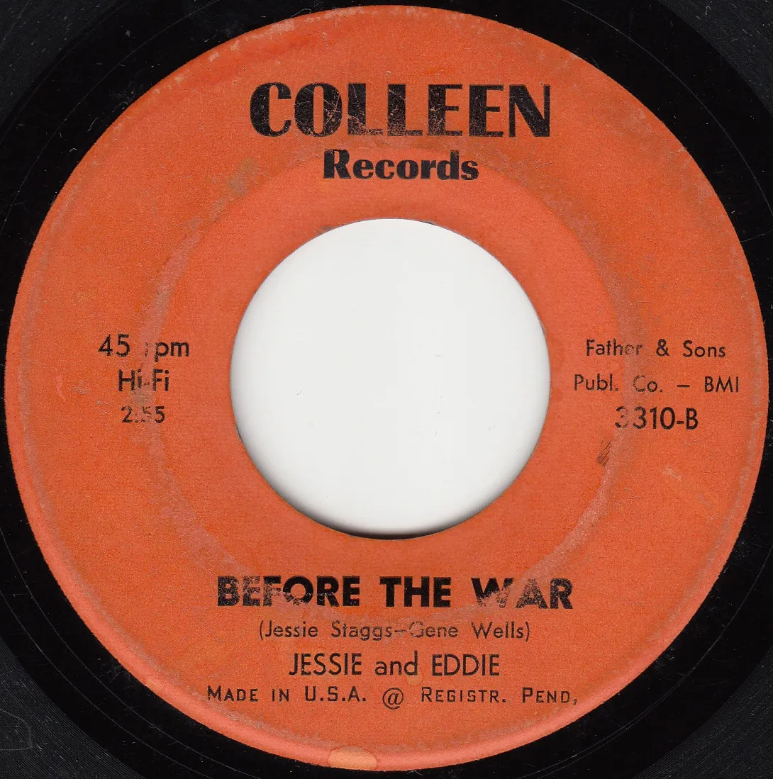 Before the War – Jessie and Eddie (A-side label)