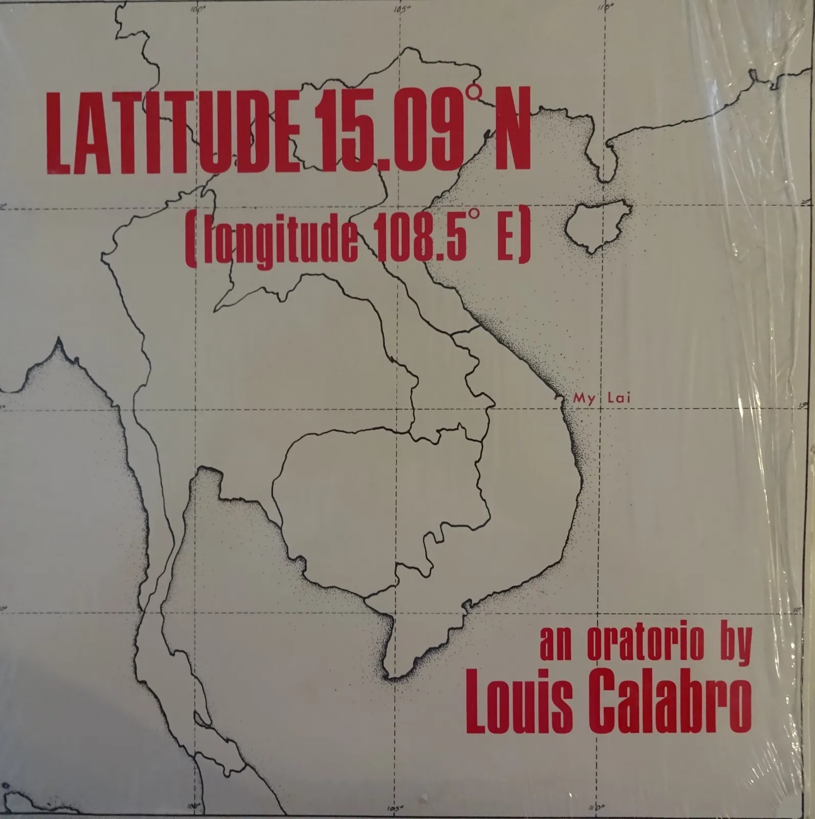 Latitude 15.09°N (Longitude 108.5°E) – Louis Calabro (Picture sleeve (front))
