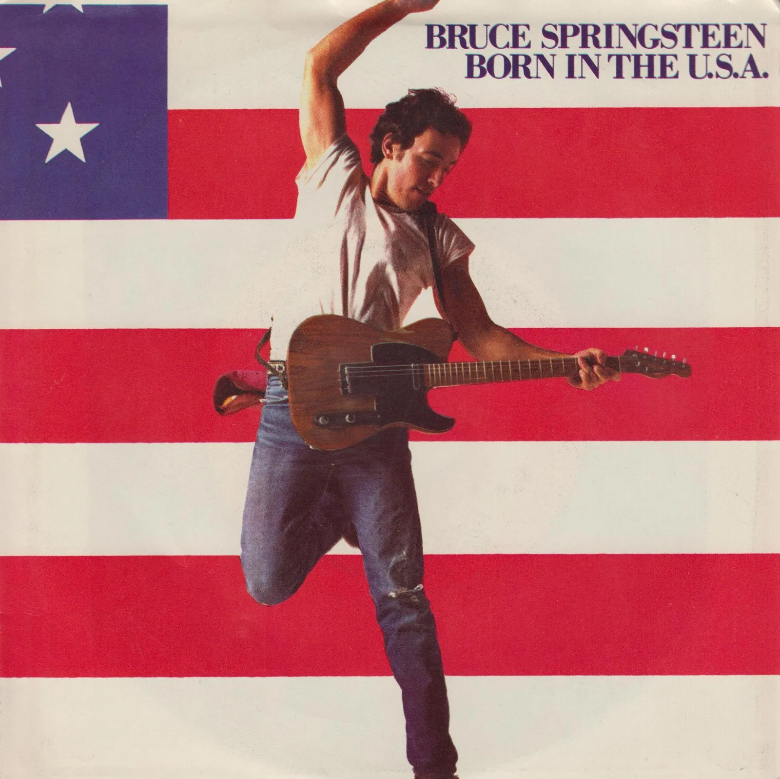 Born In The U.S.A. – Bruce Springsteen (Label (alternate scan))