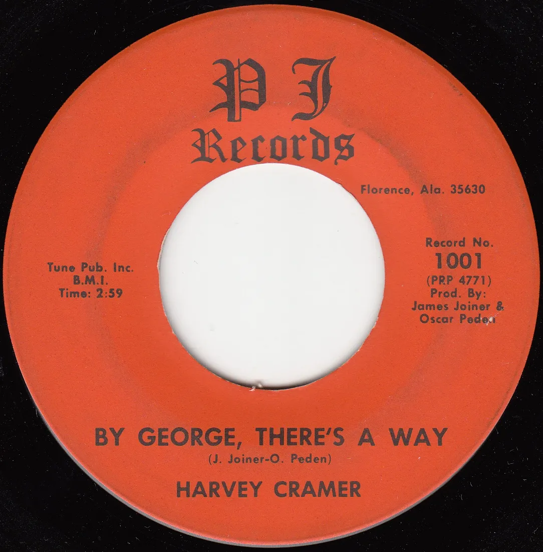 By George, There's a Way – Harvey Cramer (A-side label)
