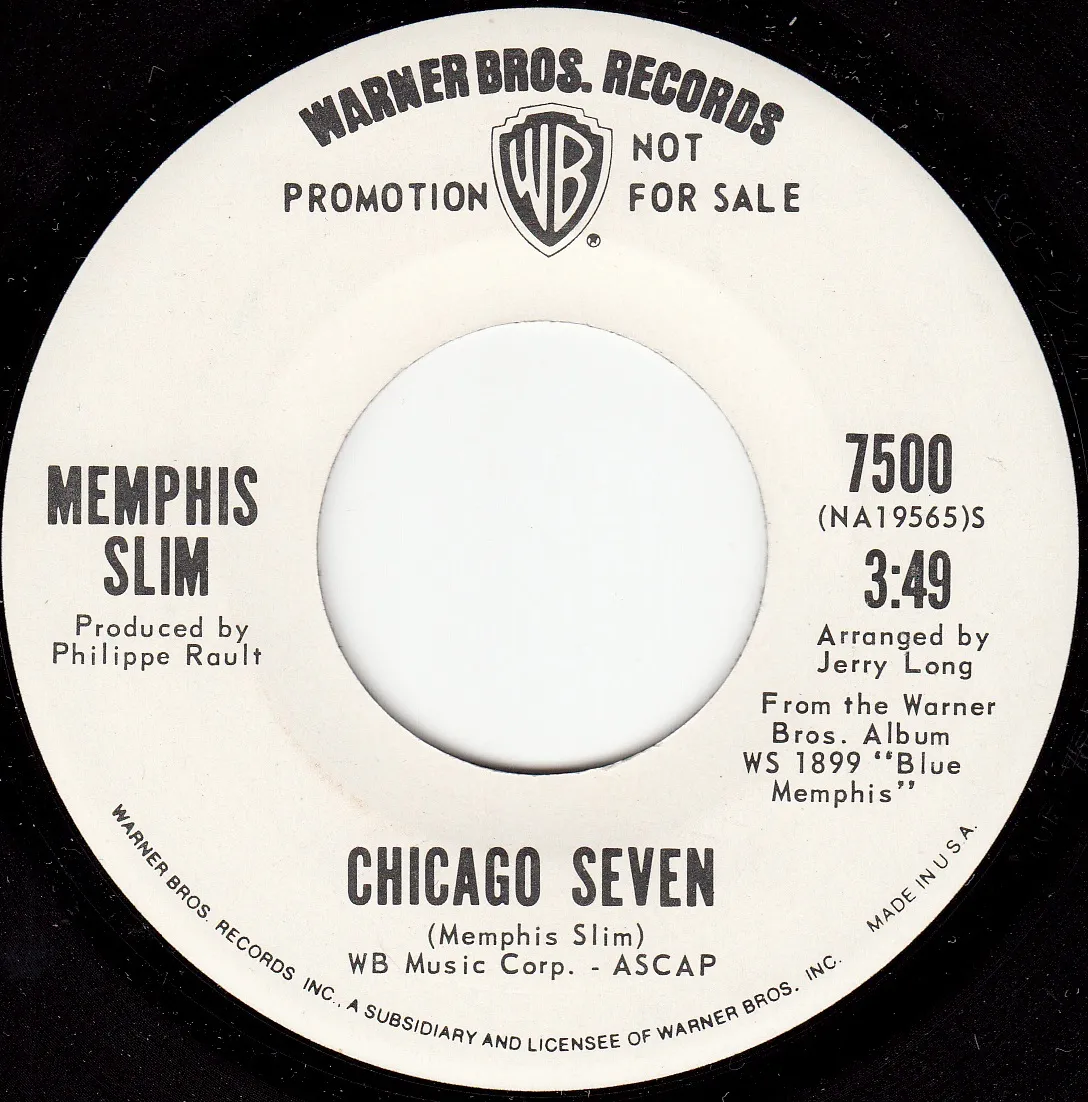 Chicago Seven – Memphis Slim (A-side label)