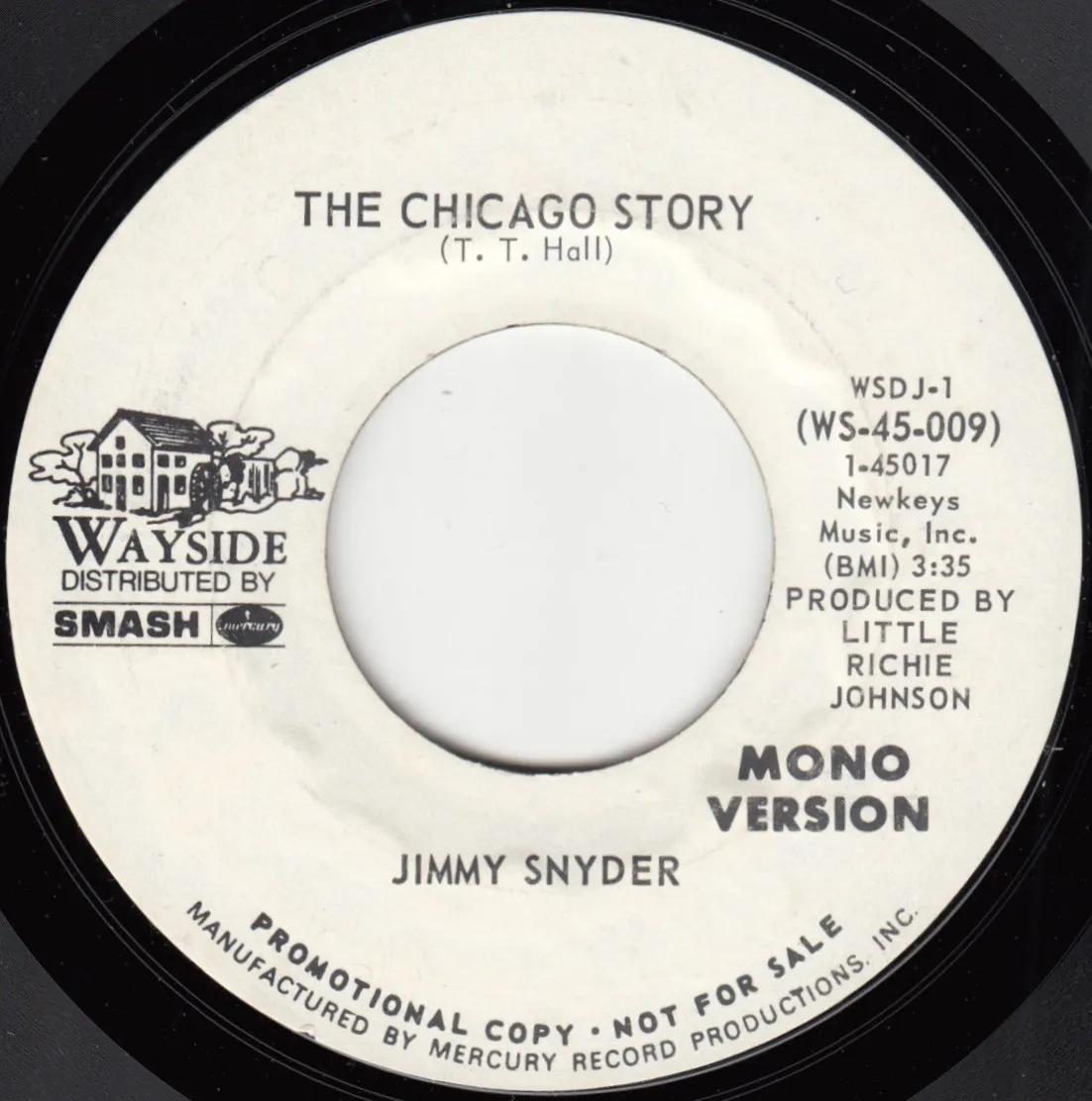 Chicago Story – Jimmy Snyder (Label (mono))
