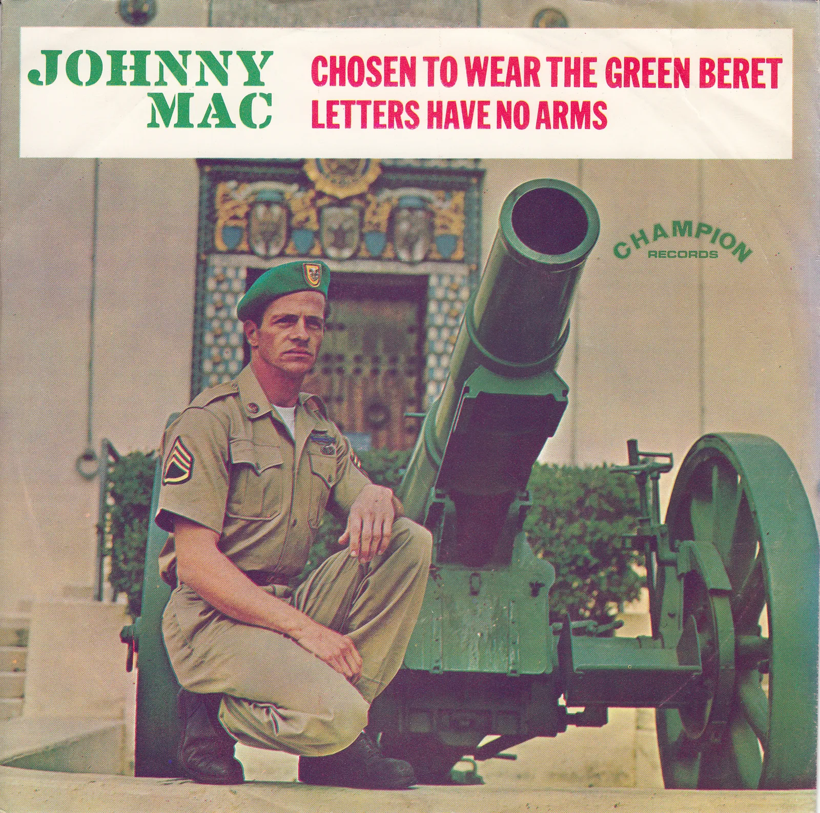 Chosen to Wear the Green Berets – Johnny Mac (Picture sleeve)