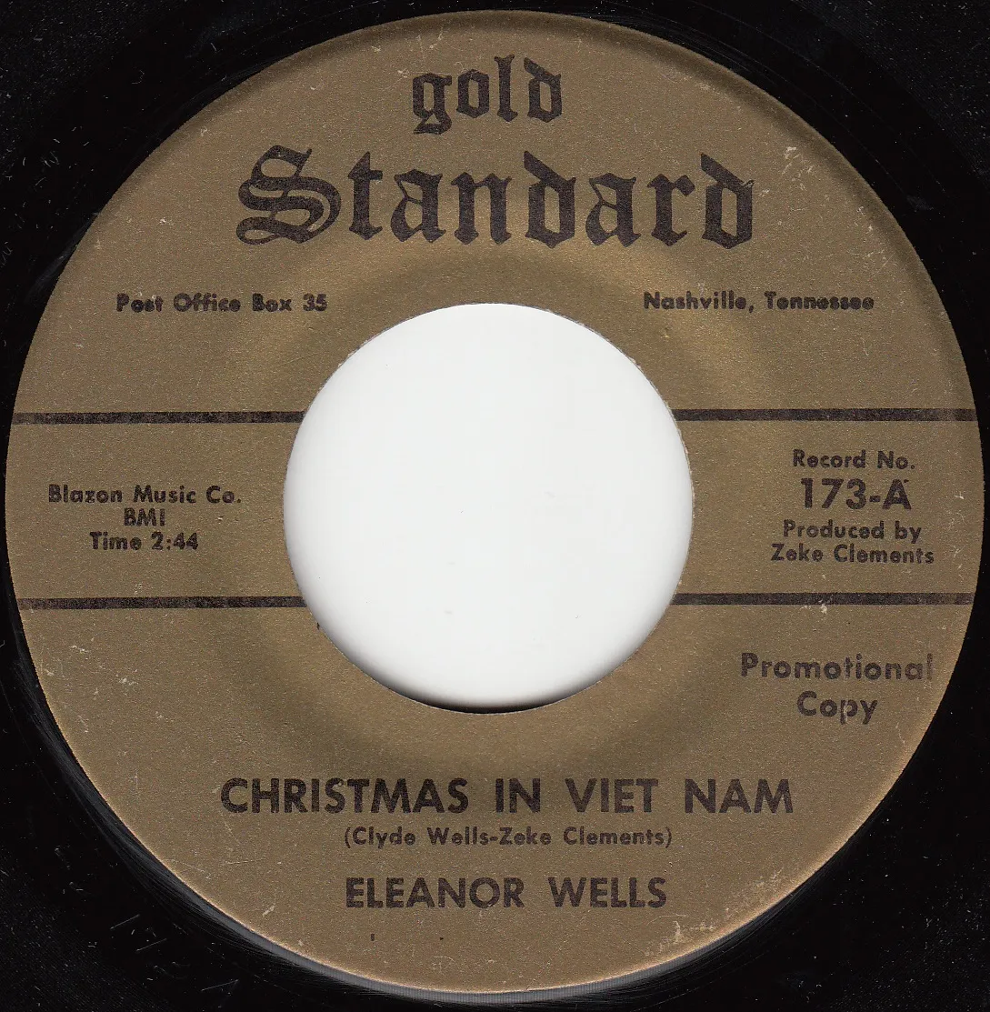 Christmas in Viet Nam – Eleanor Wells (A-side label)