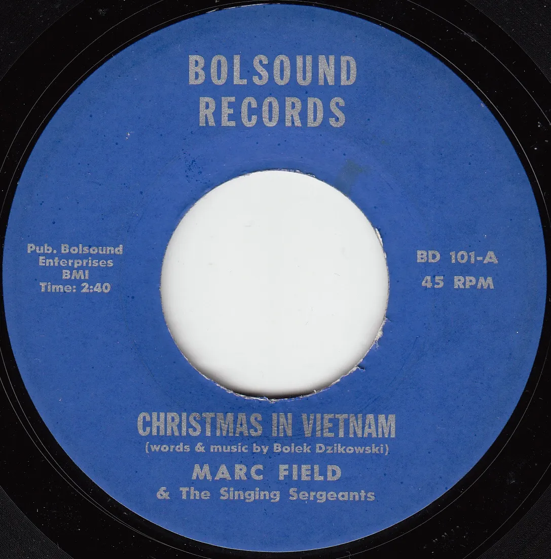 Christmas in Vietnam – Marc Field (A-side label)