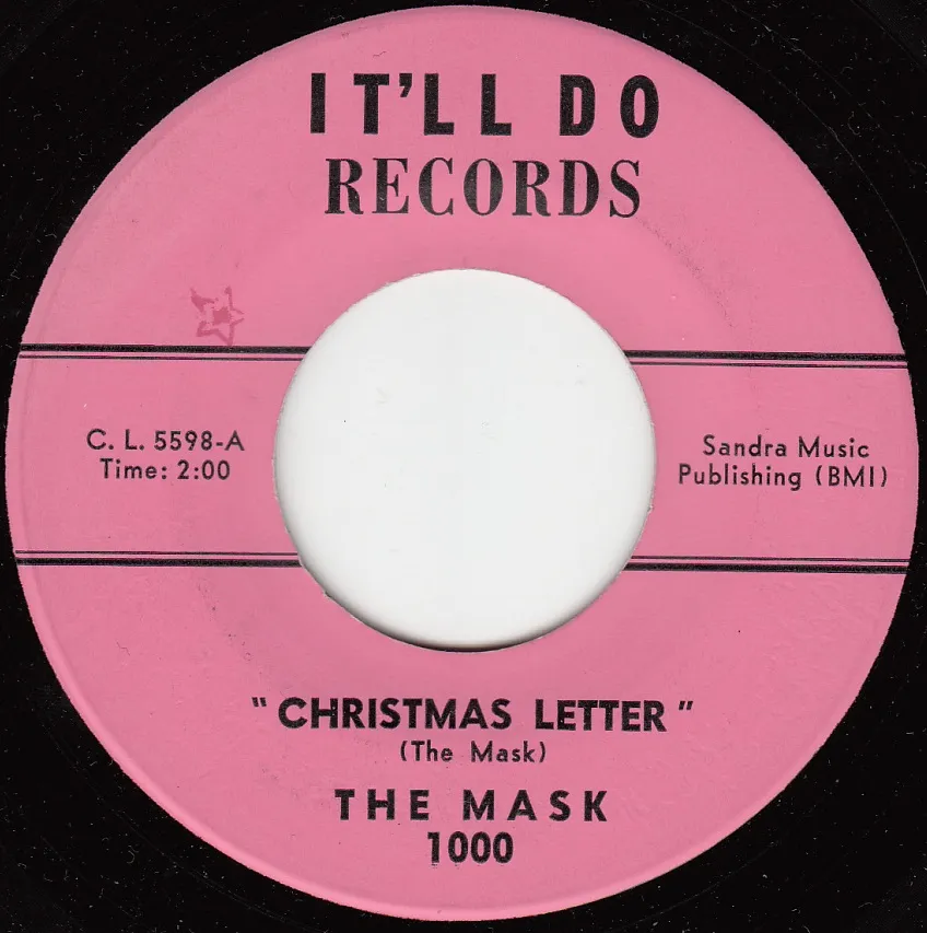 Christmas Letter – The Mask (A-side label)