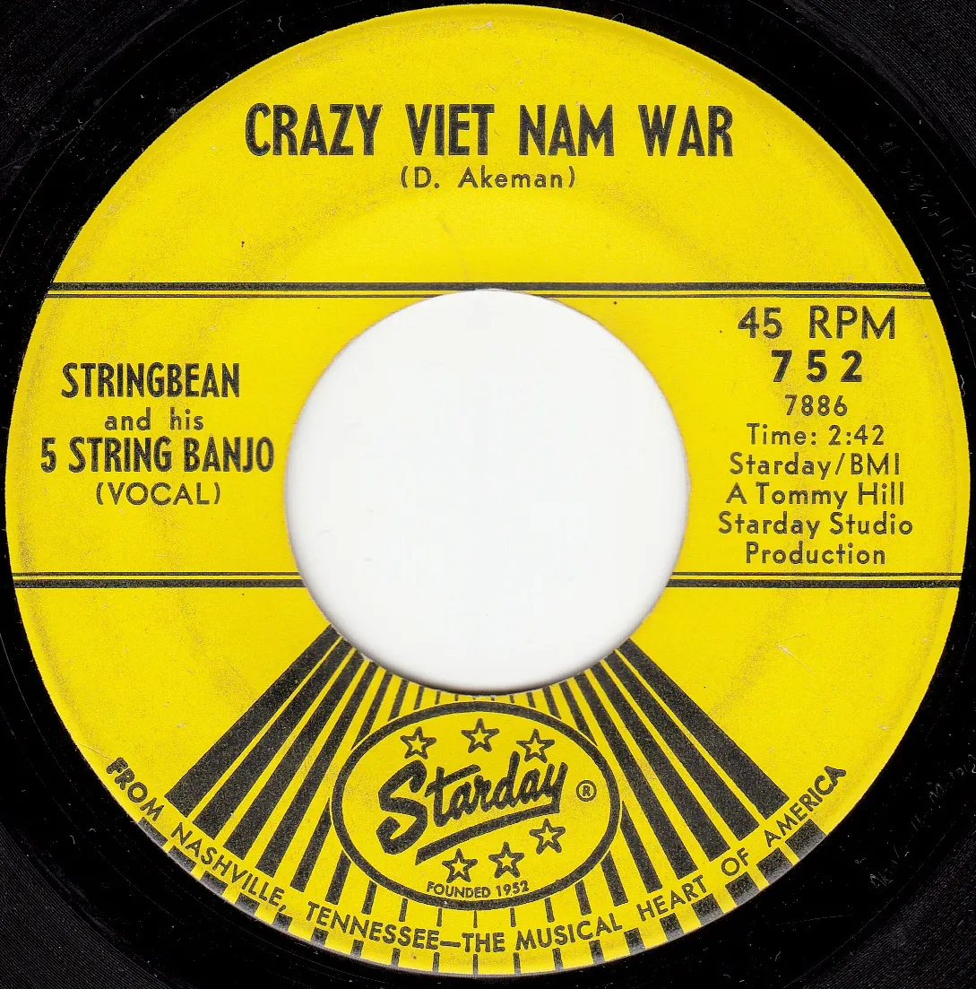 Crazy Viet Nam War – Stringbean (A-side label)