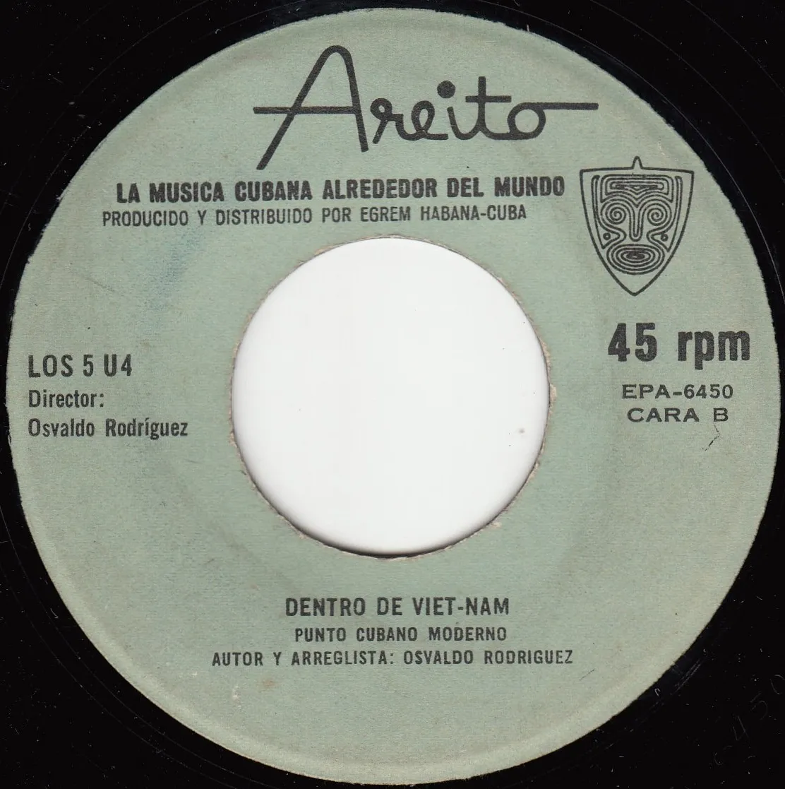 Dentro de Viet-Nam – Los 5 U4 (A-side label)
