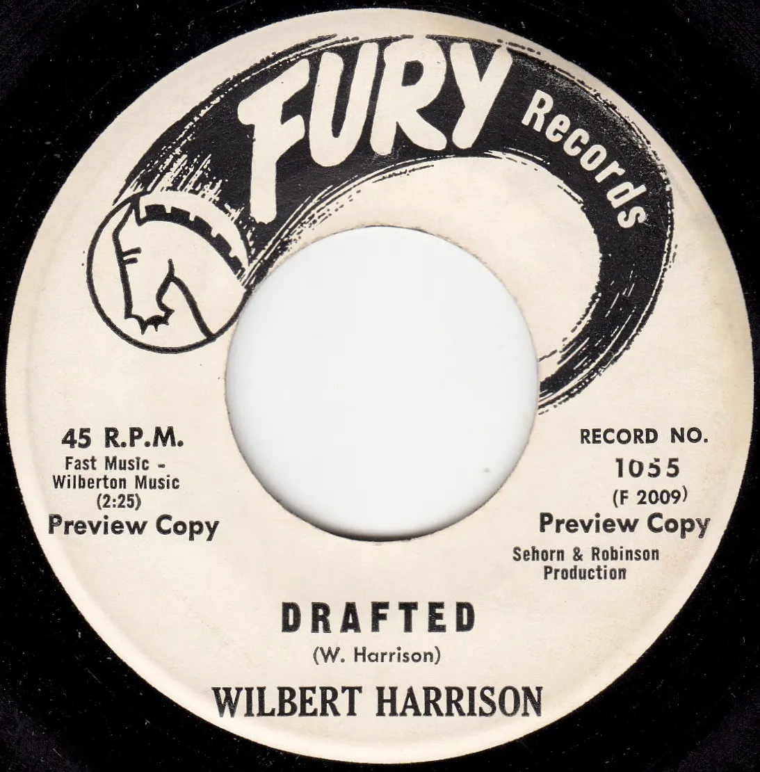 Drafted – Wilbert Harrison (A-side label)
