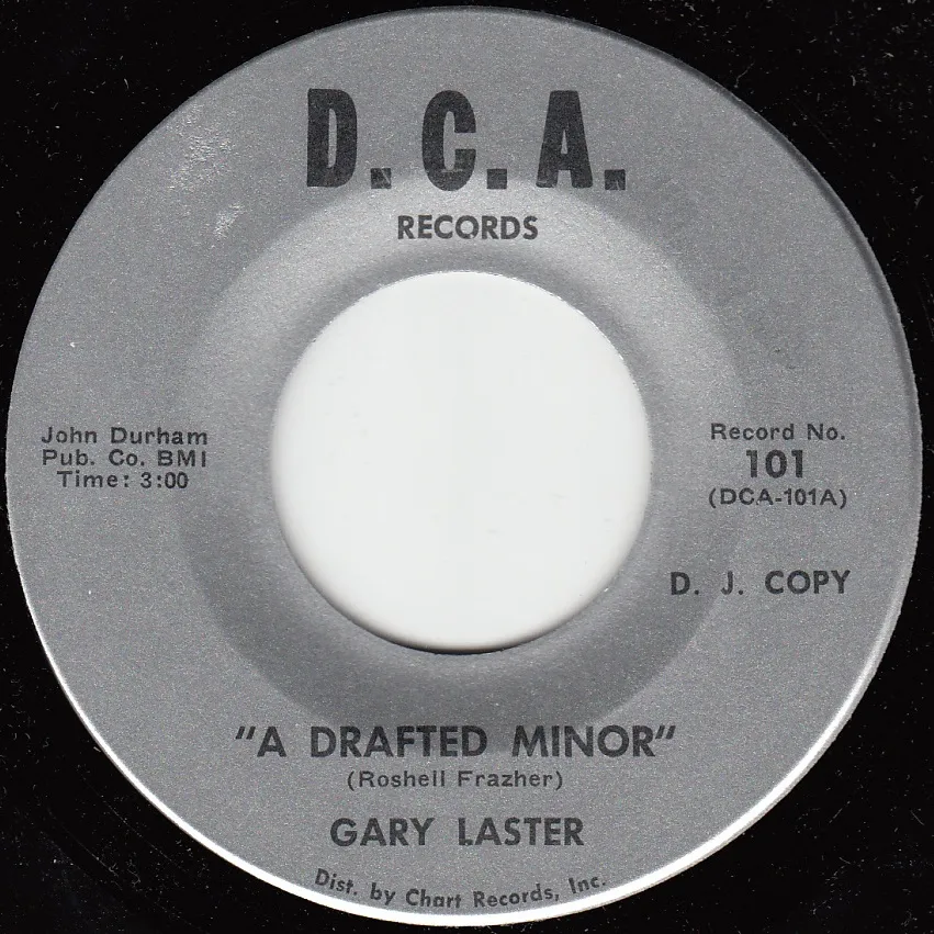 Drafted Minor – Gary Laster (A-side label)