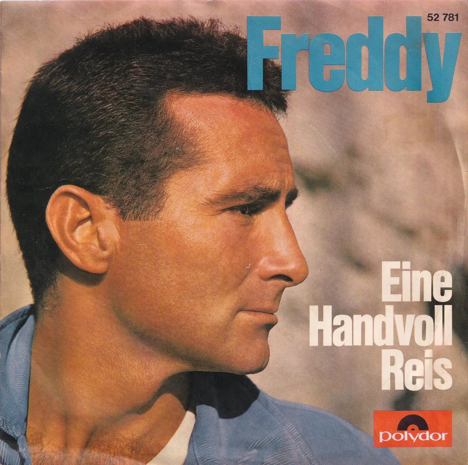 Eine Hand voll Reis – Freddy Quinn (Picture sleeve)