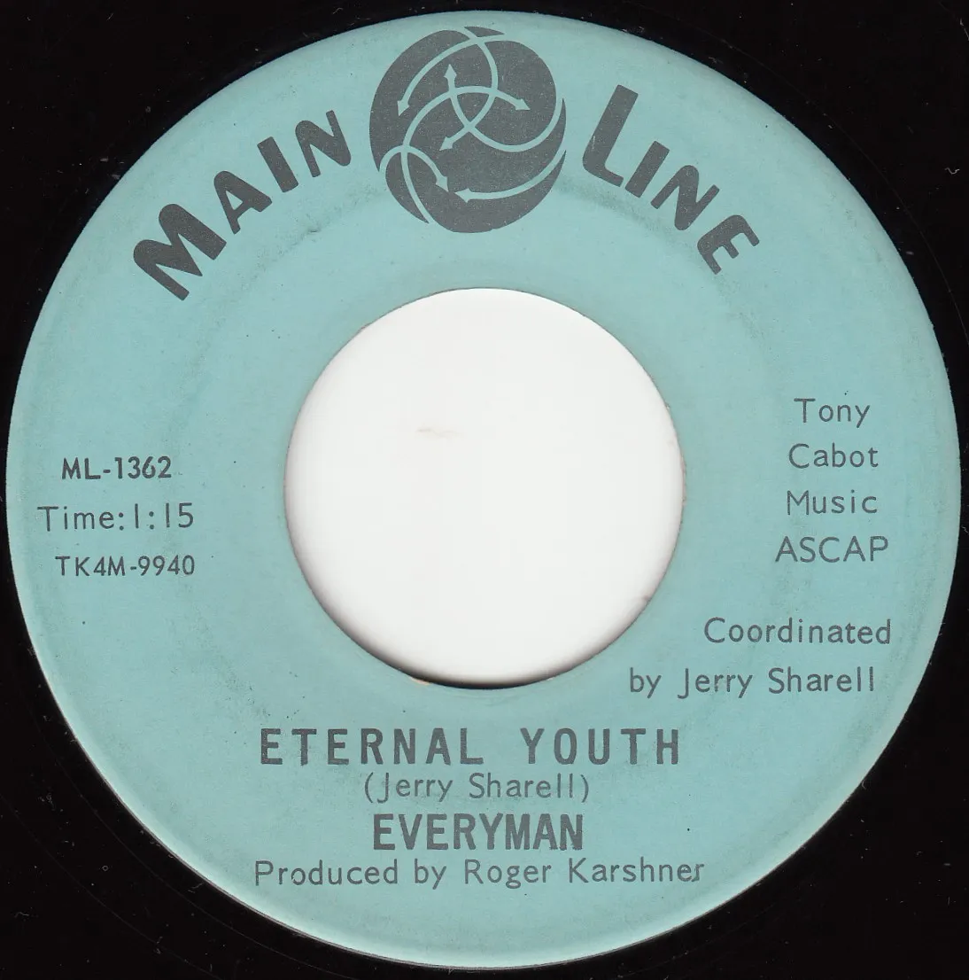 Eternal Youth – Everyman (A-side label)