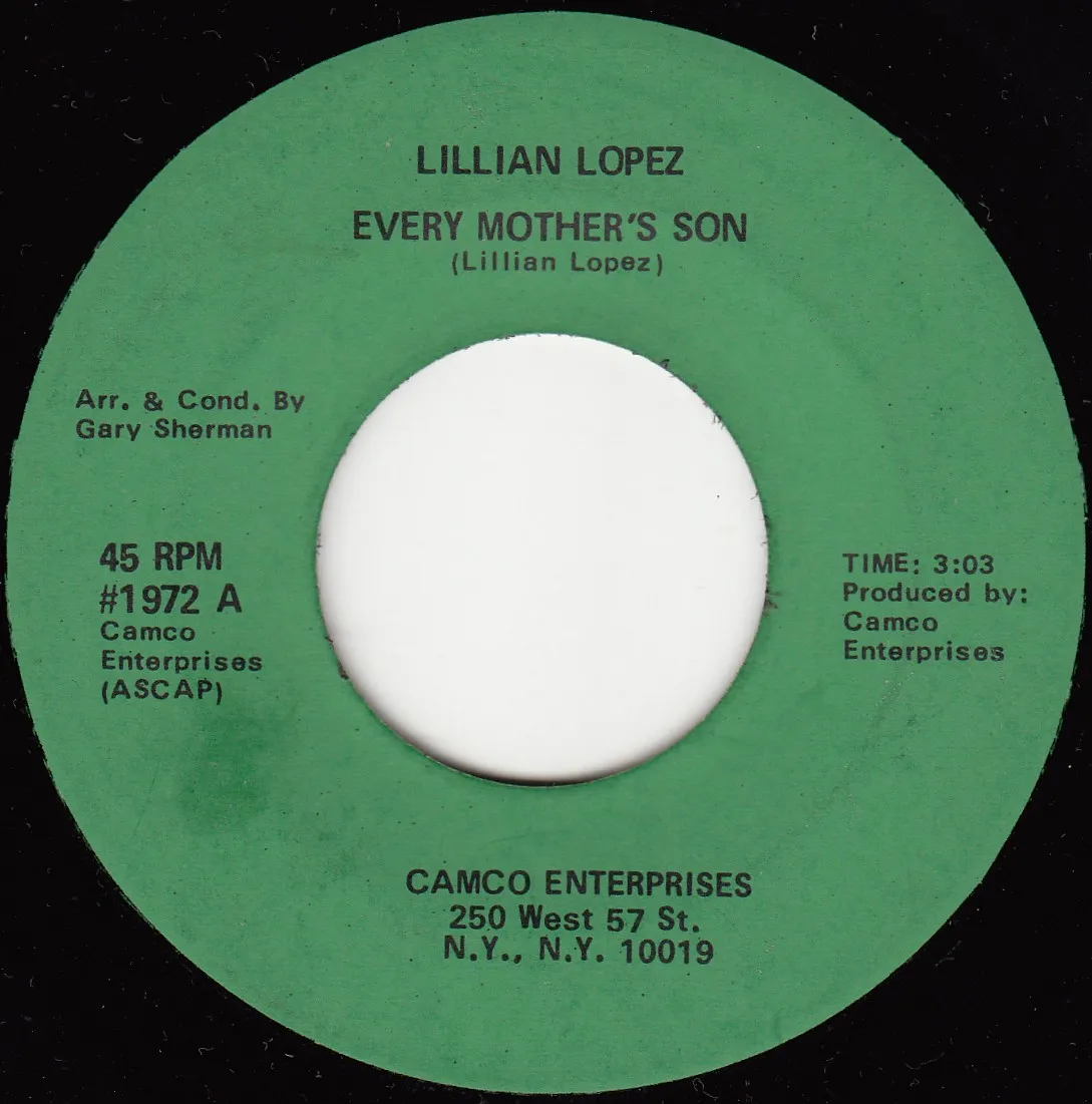 Every Mother's Son – Lillian Lopez (A-side label)