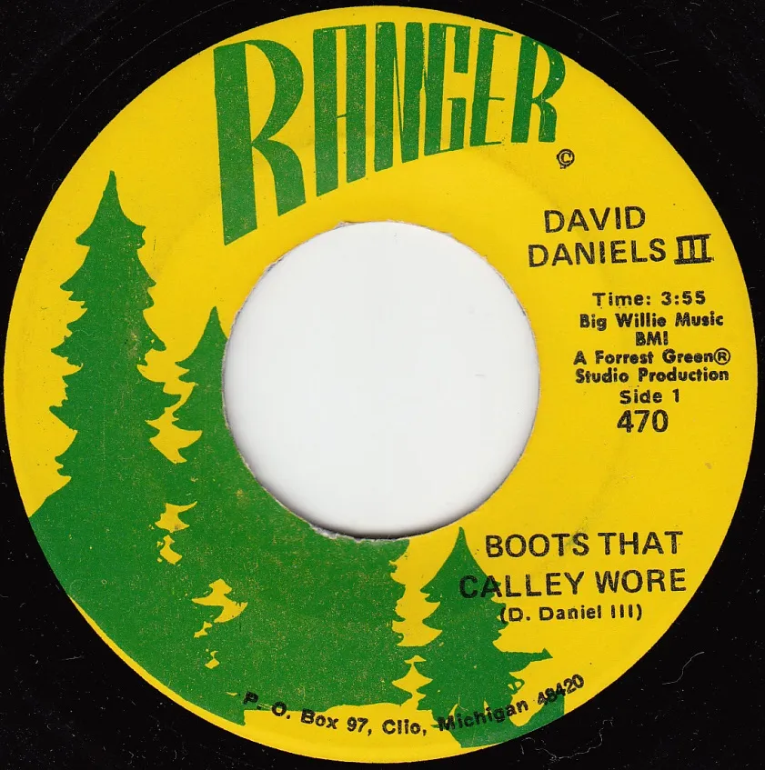 Boots That Calley Wore – David Daniels III (A-side label)