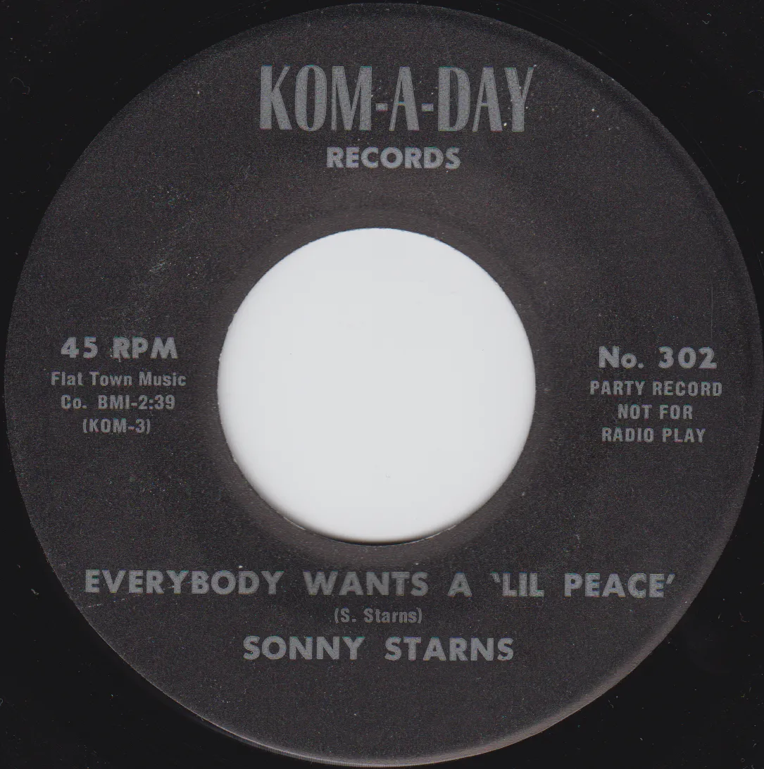 Everybody Wants a 'Lil Peace' – Sonny Starns (Label (alternate scan))
