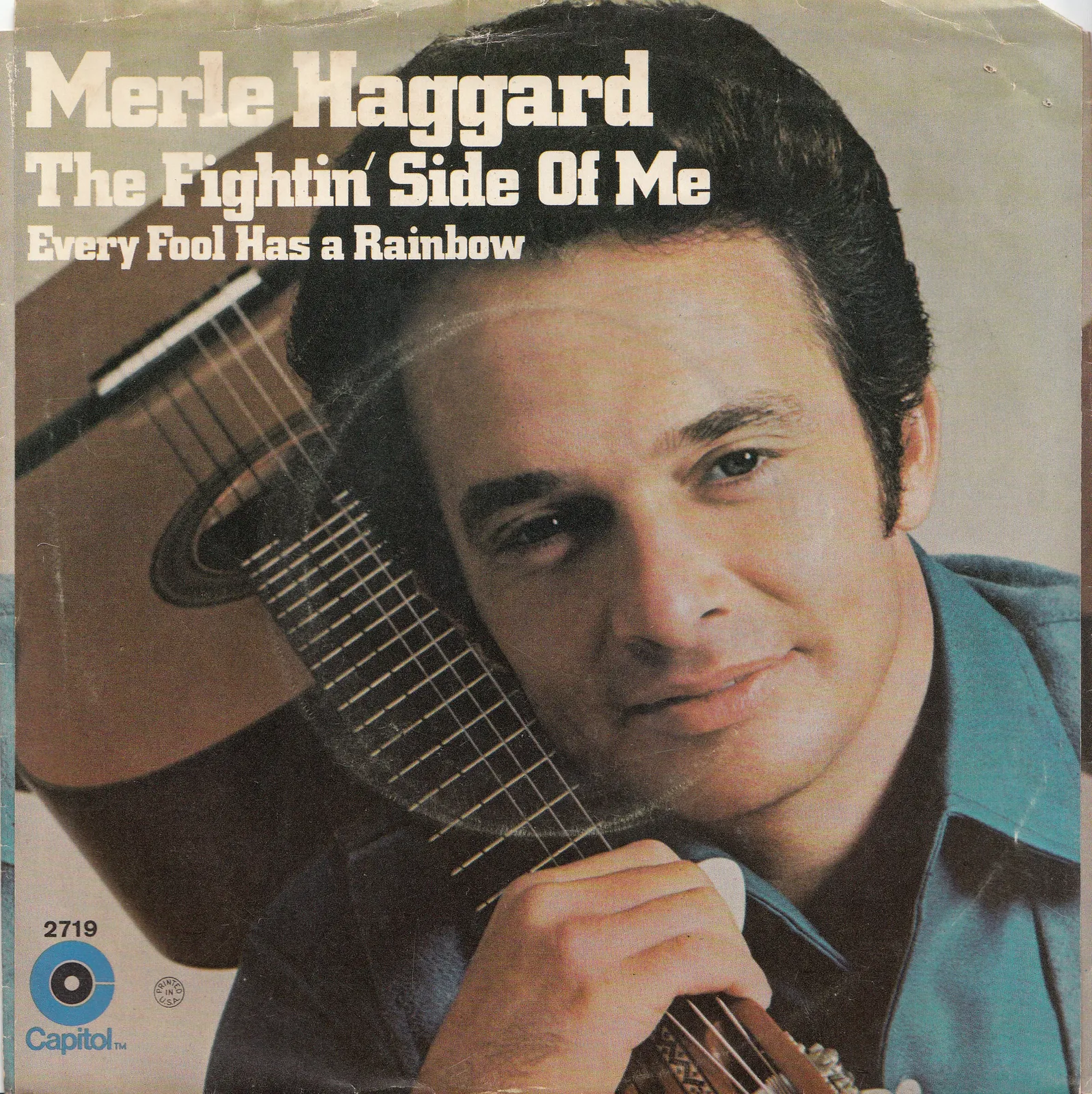 Fightin' Side Of Me – Merle Haggard (Picture sleeve)