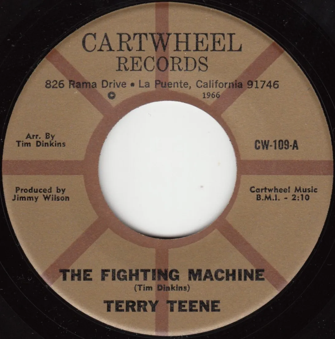 Fighting Machine – Terry Tenne (A-side label)