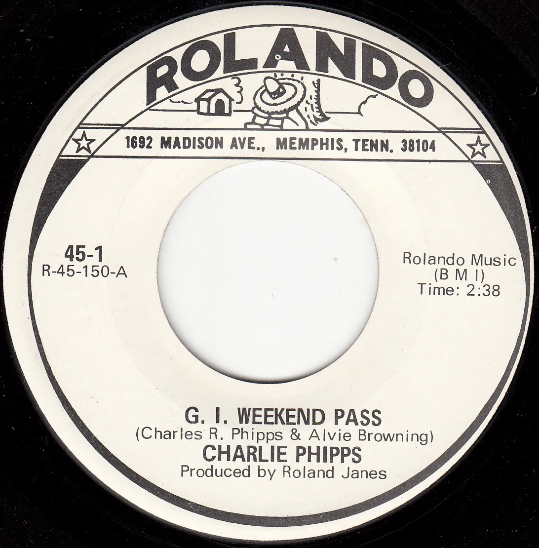 G.I. Weekend Pass – Charlie Phipps (A-side label)