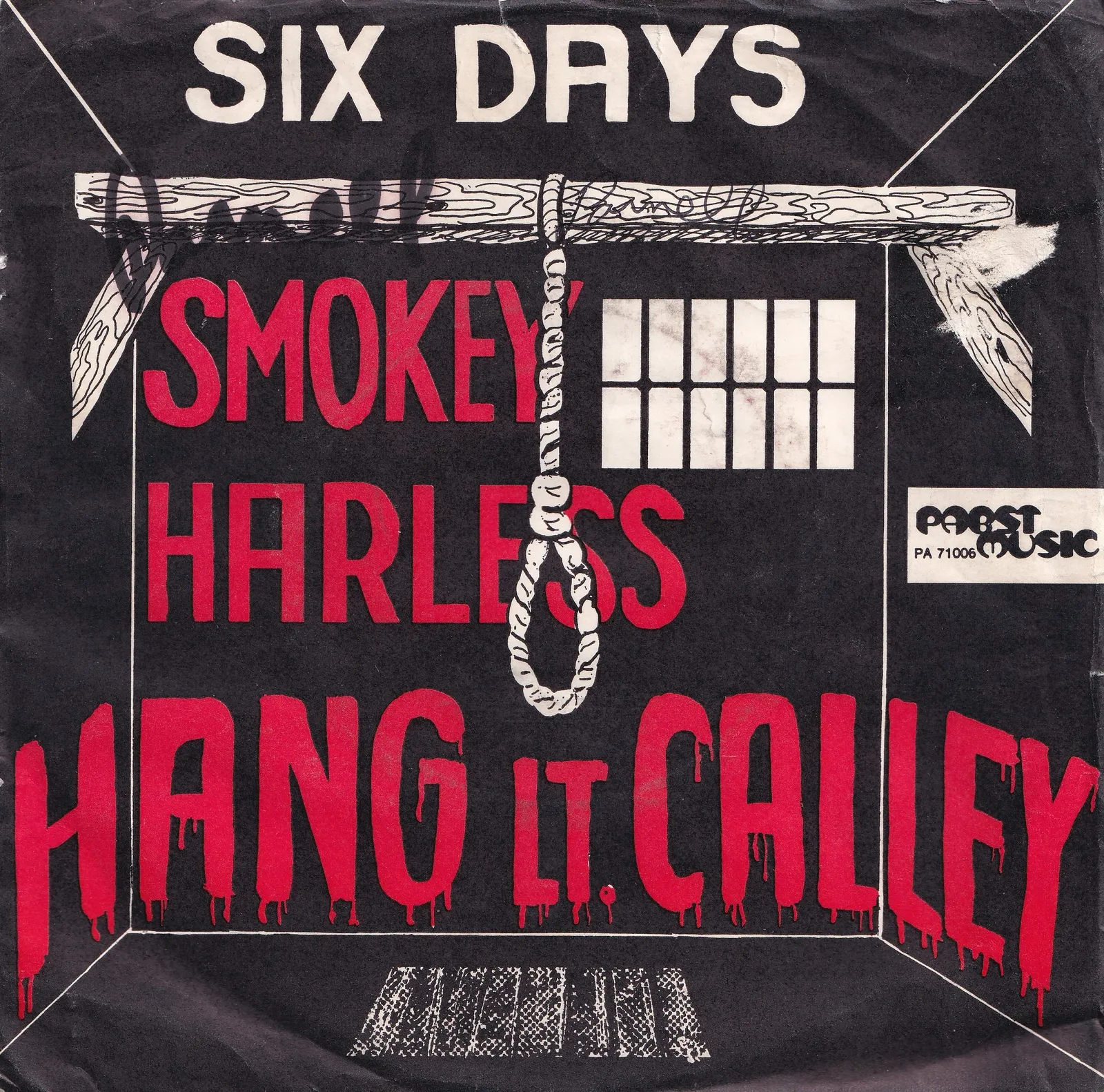Hang Lt. Calley – Smokey Harless (Picture sleeve (front))