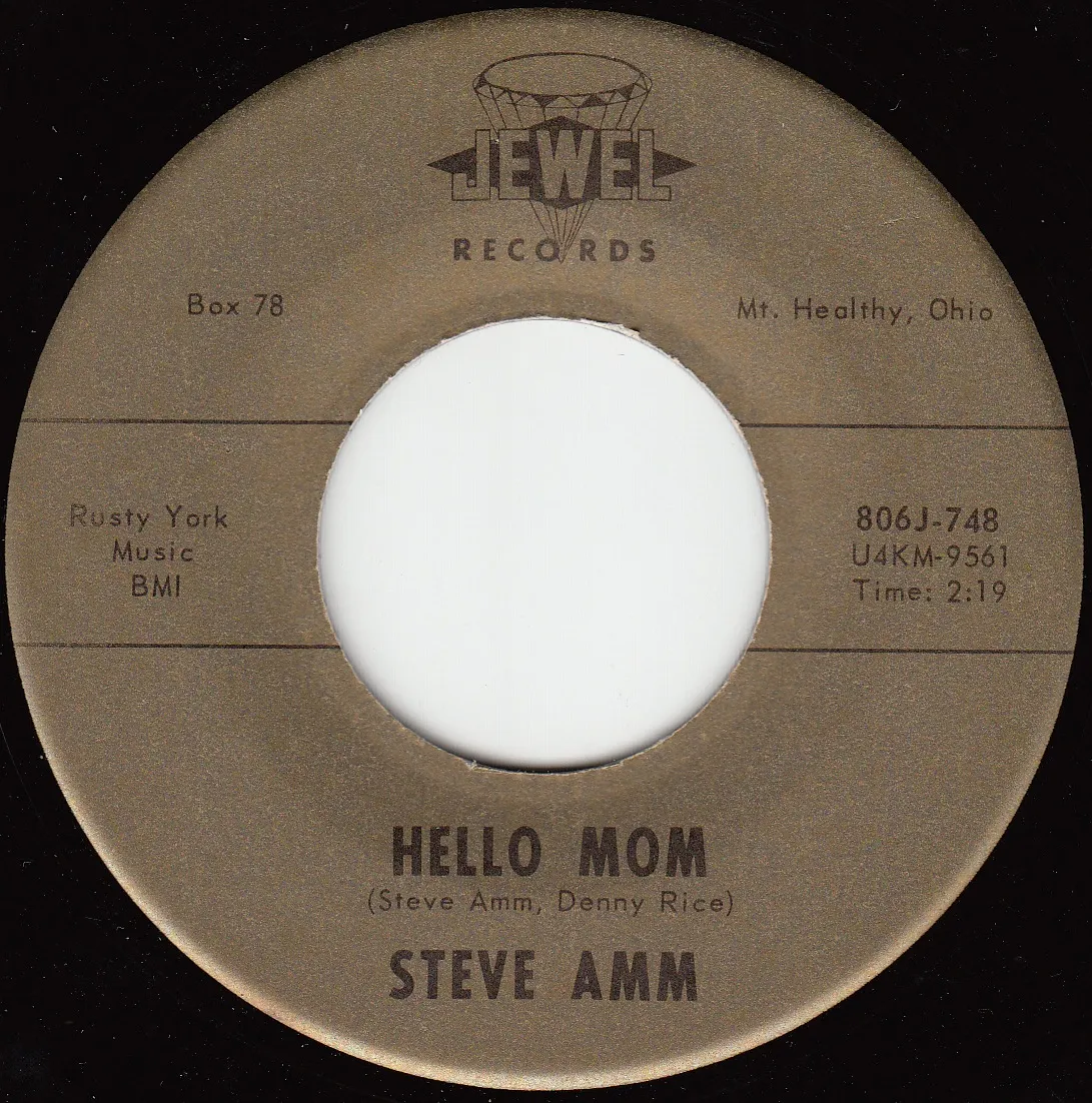 Hello Mom – Steve Amm (A-side label)