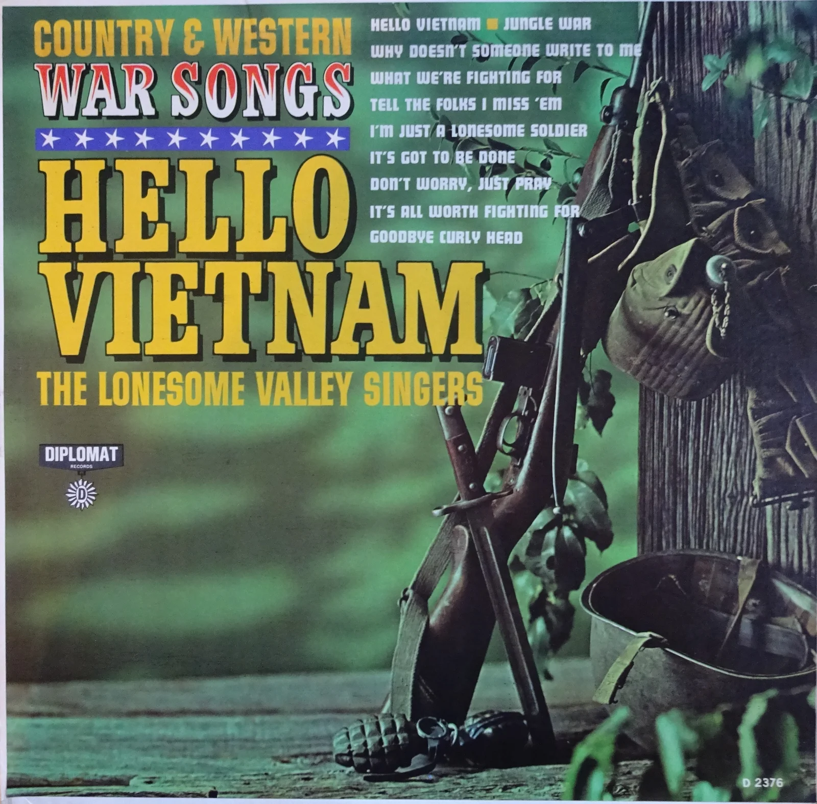 Goodbye Curly Head – The Lonesome Valley Singers (Sleeve (front))