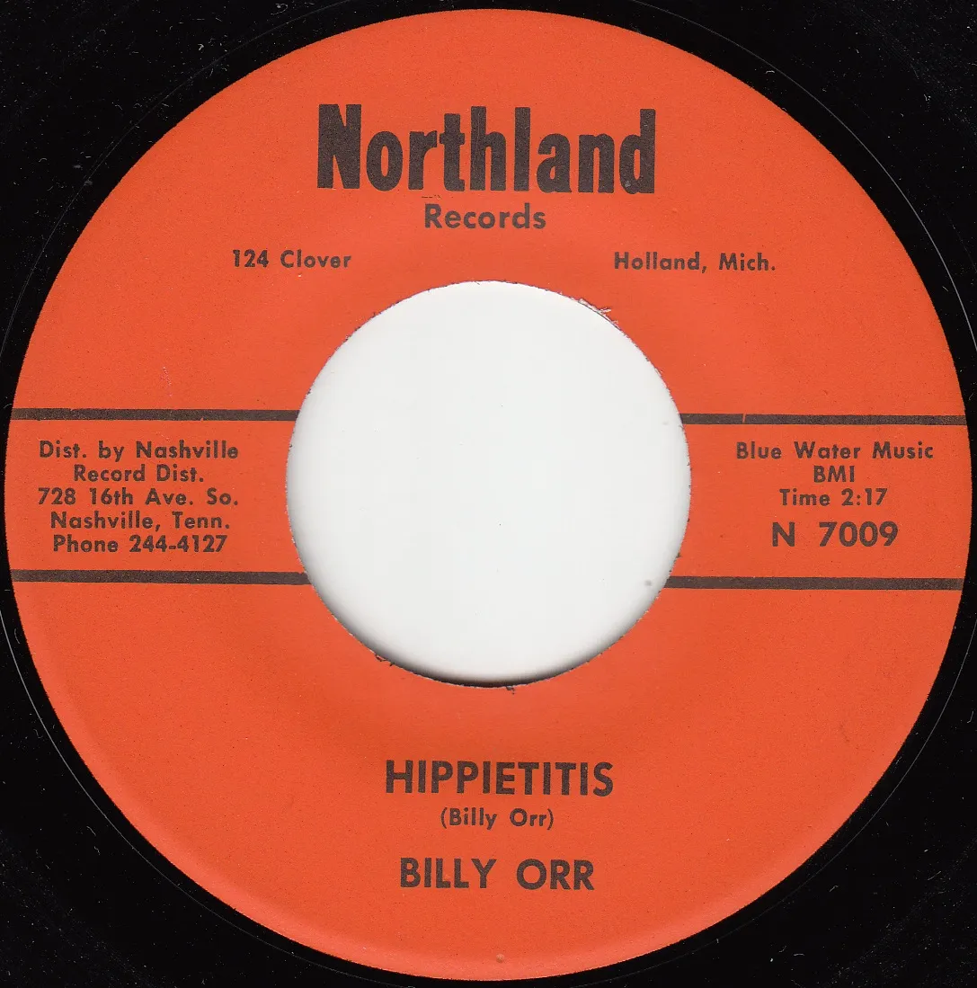 Hippietitis – Billy Orr (A-side label)