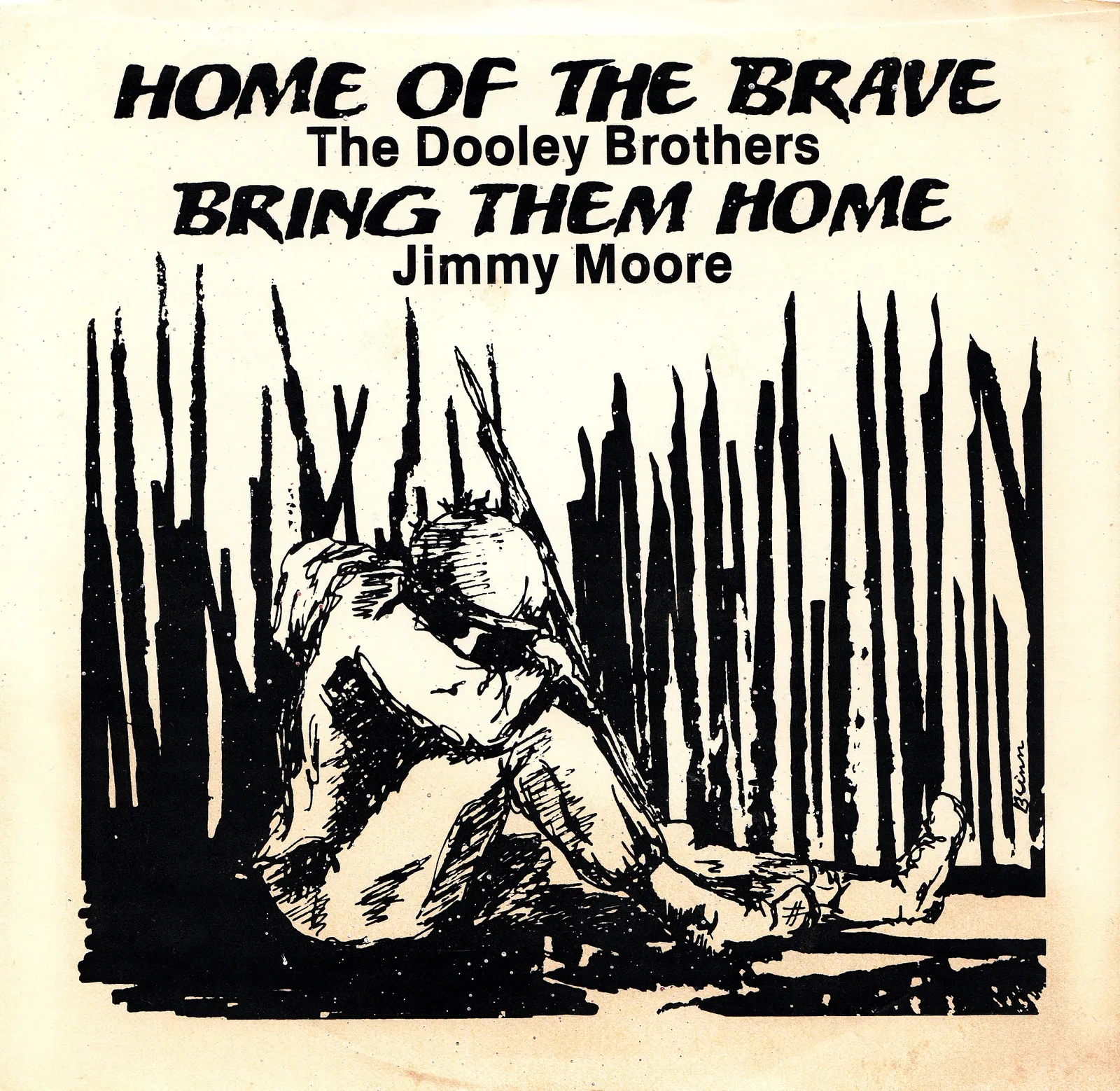 Home of the Brave – The Dooley Bros. Band (Picture sleeve (front))