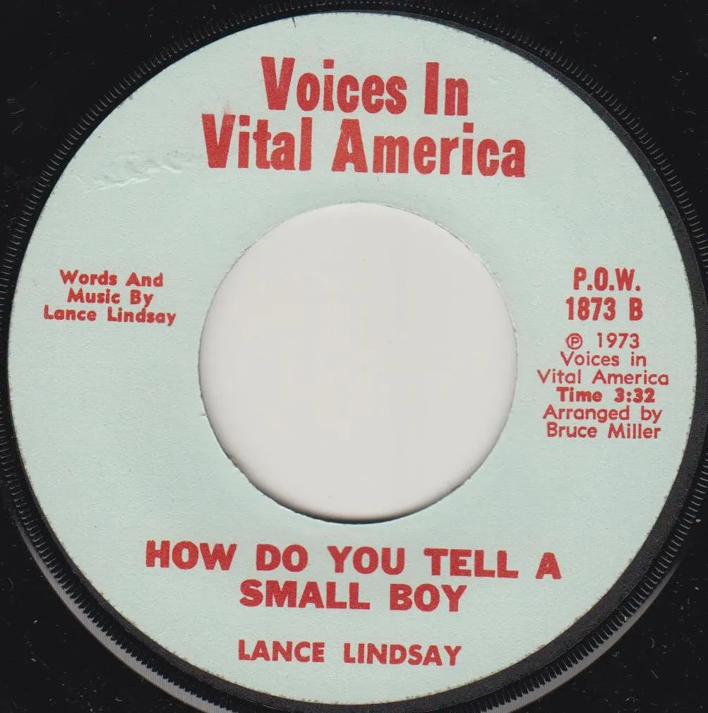 How Do You Tell a Small Boy – Lance Lindsey (Label (alternate scan))