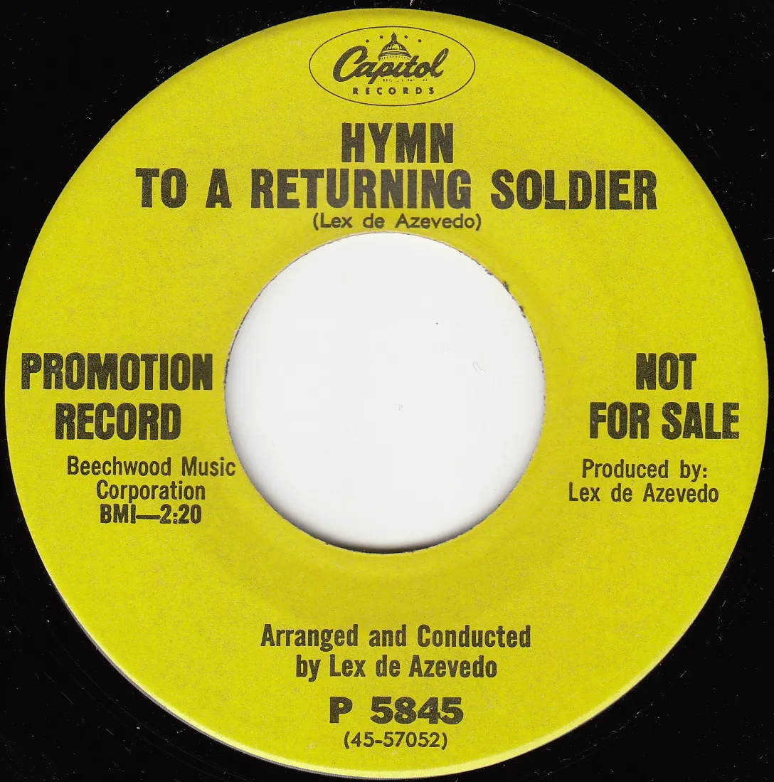 Hymn to a Returning Soldier – Ric King (A-side label)