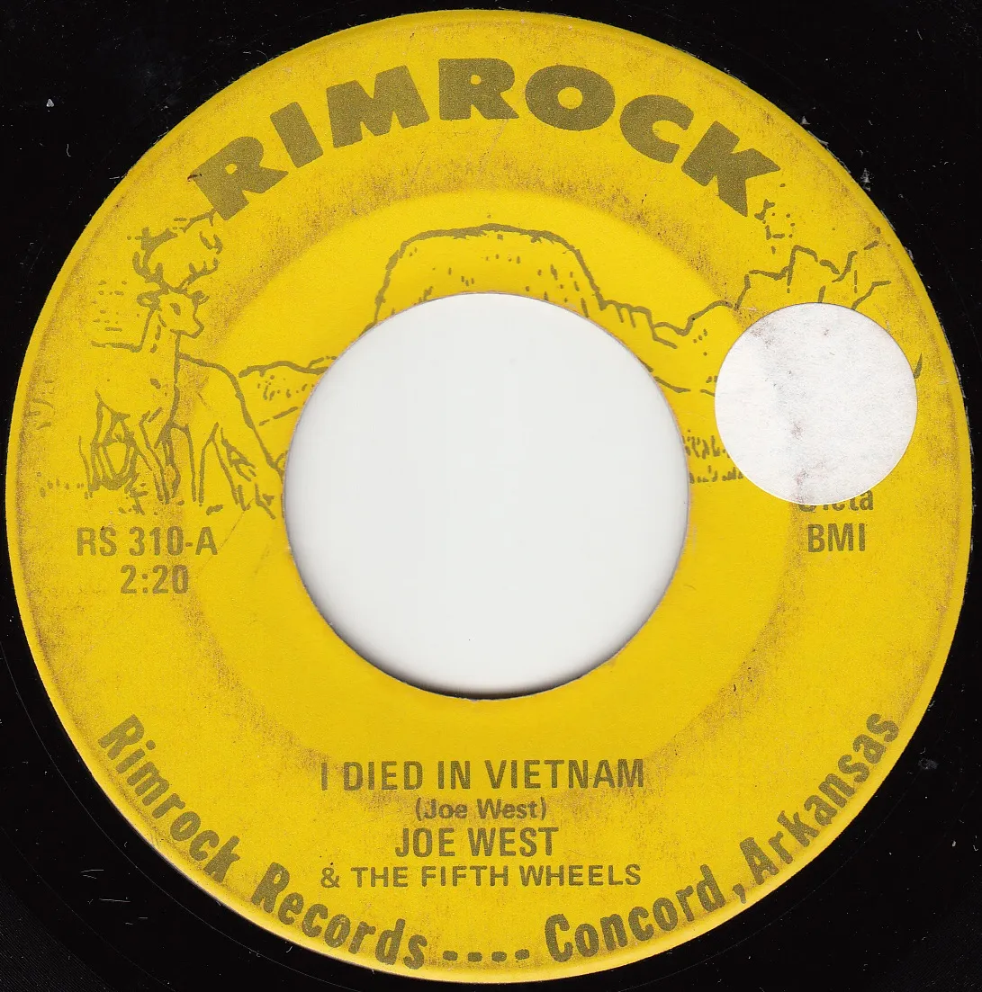 I Died in Vietnam – Joe West (A-side label)