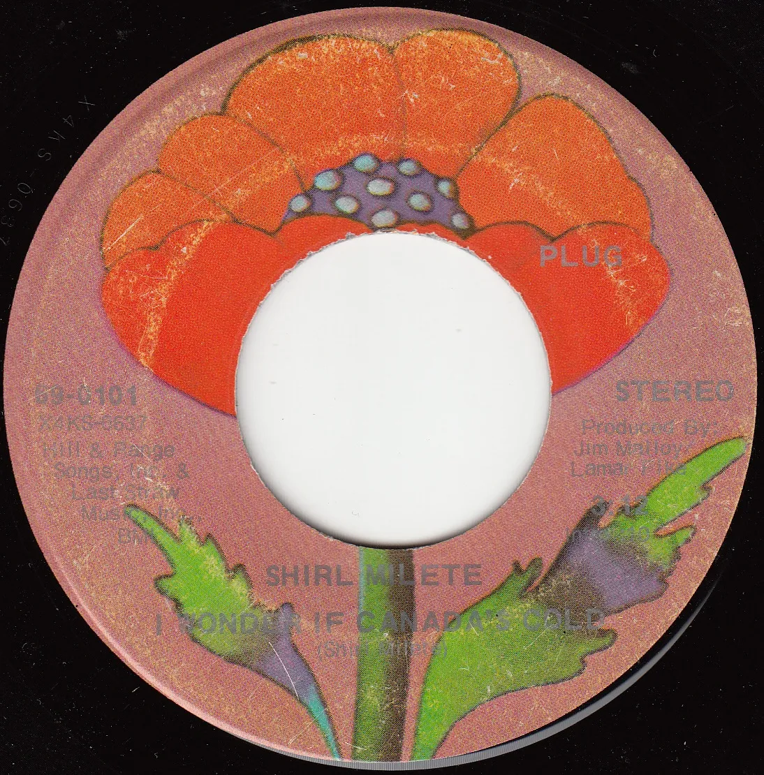 I Wonder If Canada's Cold – Shirl Milete (A-side label)