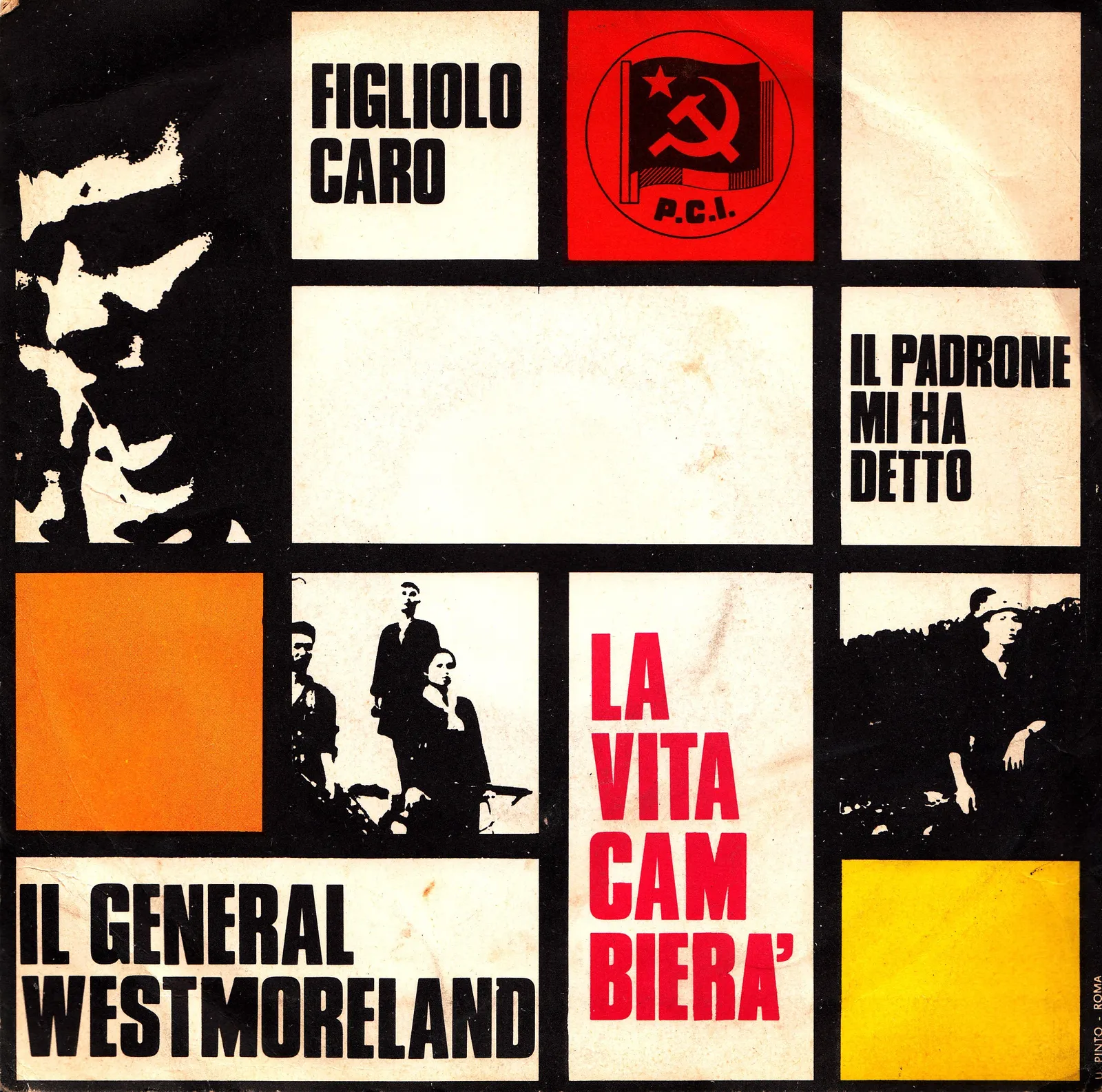 Il Generale Westmoreland – Antonio infantino e Enzo Del Re (Picture sleeve)