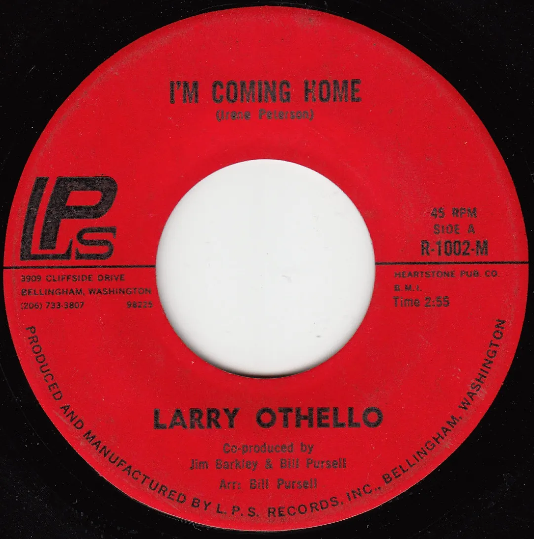I'm Coming Home – Larry Othello (A-side label)